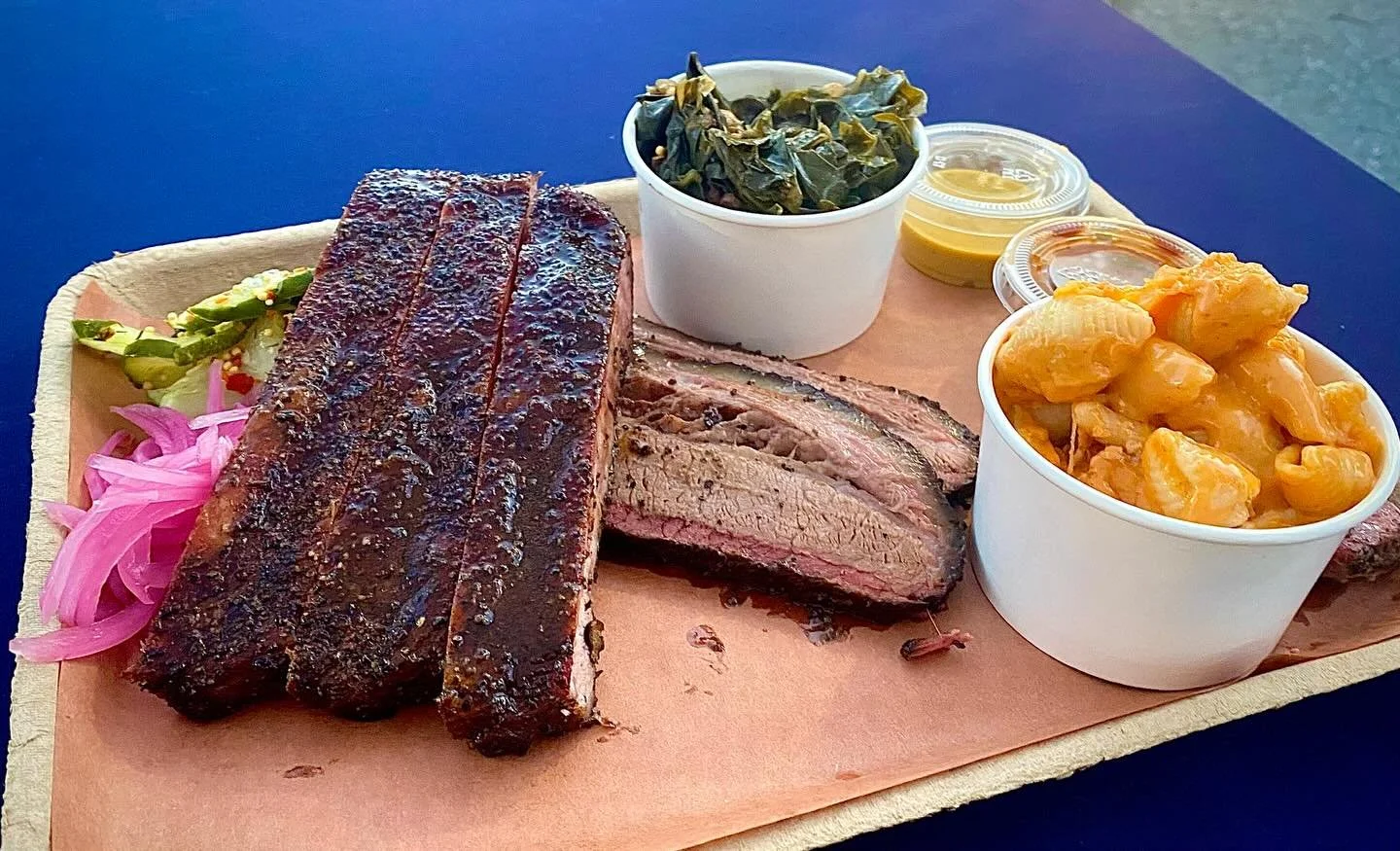 Come see us this Saturday, 3/21 at @variantbrewingcompany starting at NOON. 

We got plenty of brisket, pork, ribs and sausage. 

🔥PIT SMOKED BOLOGNA is coming back. Get it as part of a BBQ plate or as a sandwich (highly recommend) 🍔

BANANA PUDDIN