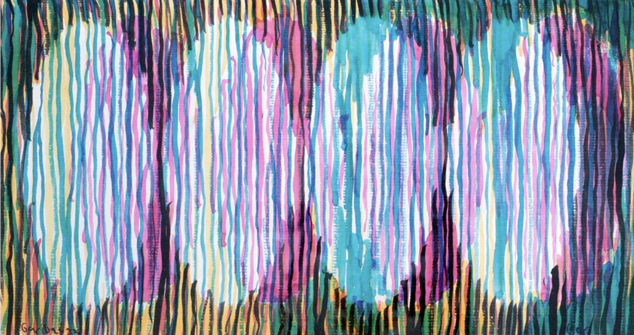 Miniplug / Acuarela sobre papel / 28 x 15 cm / 2023