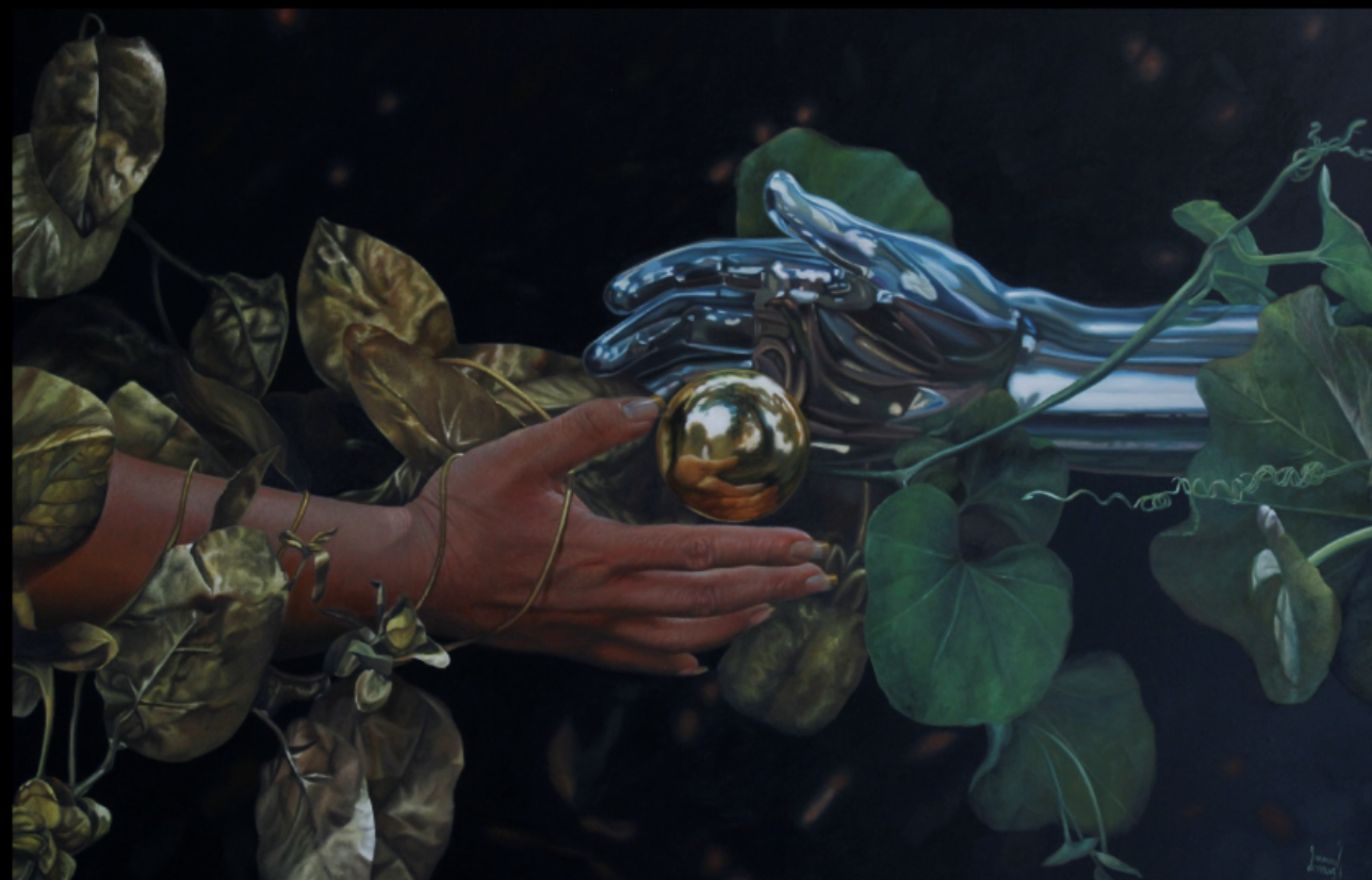 El Fruto del Nuevo Edén /
Óleo sobre lienzo / 80 x 120 cm