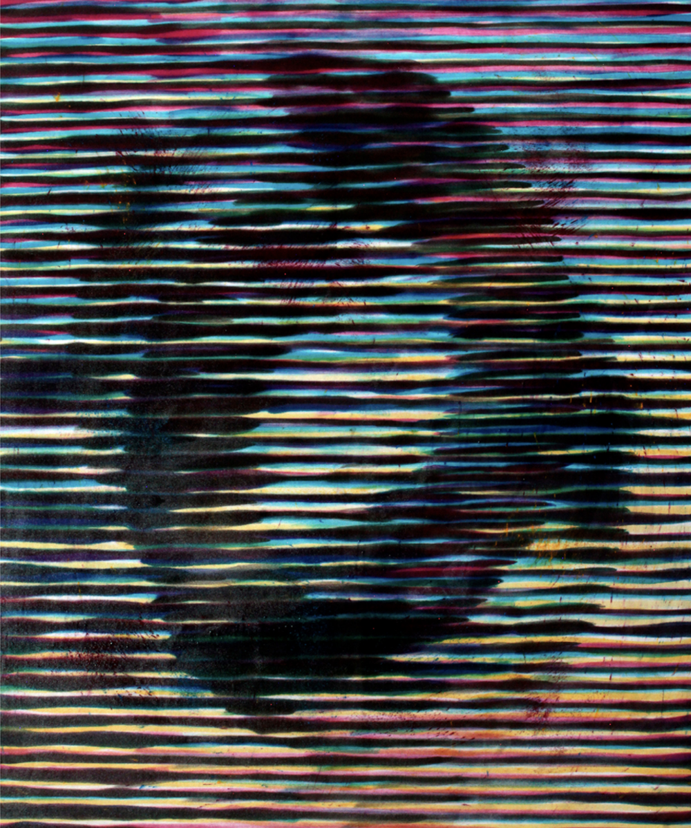 Bluetooth / Mixta sobre tela / 100 x 120 cm / 2022