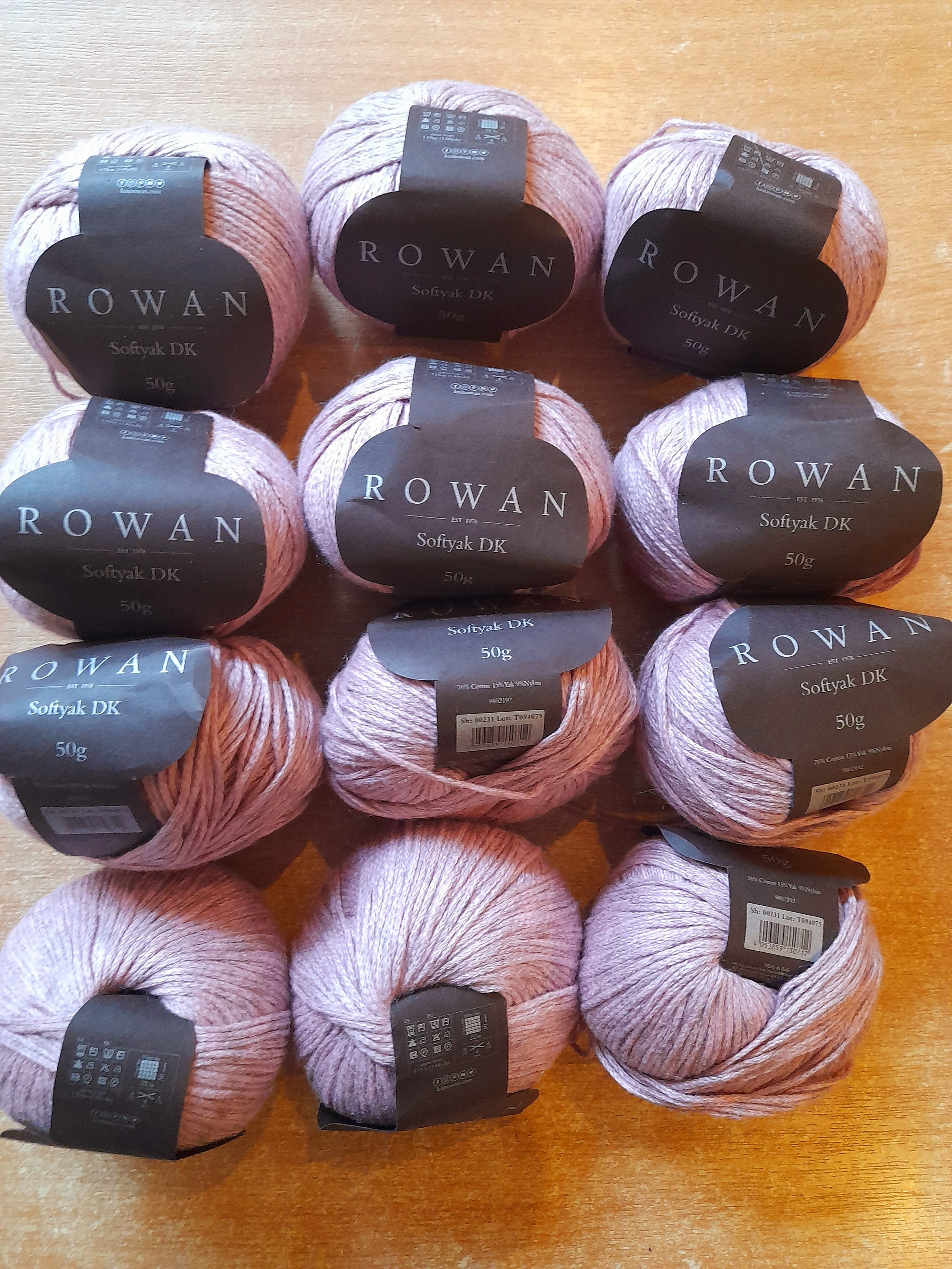 Rowan Softyak DK Double Knit Cotton and Yak blend 600g
