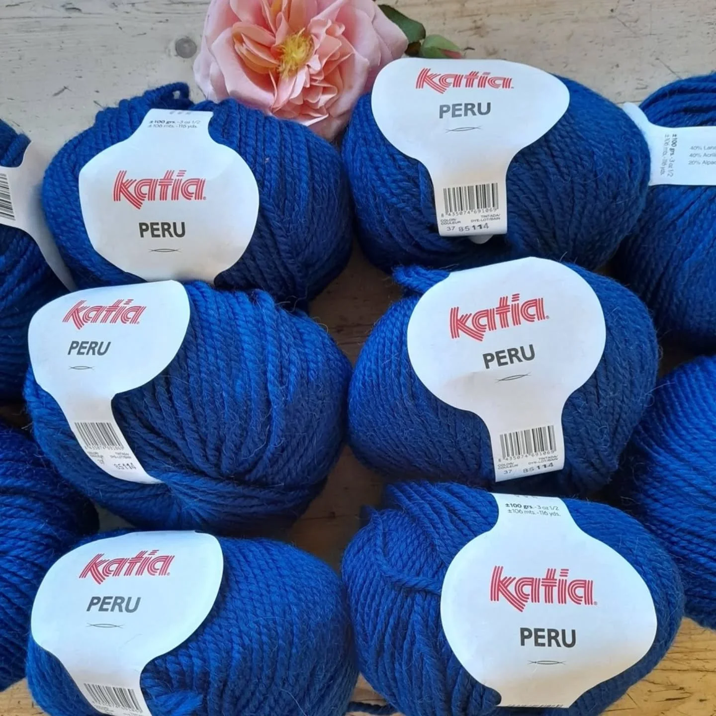 Have you looked at the yarn we have for sale in our online shop?  There's lots to inspire you!  Each batch is unique and every purchase helps us to continue to distribute warm clothes and blankets to people who need them. 

https://www.knitforpeace.o