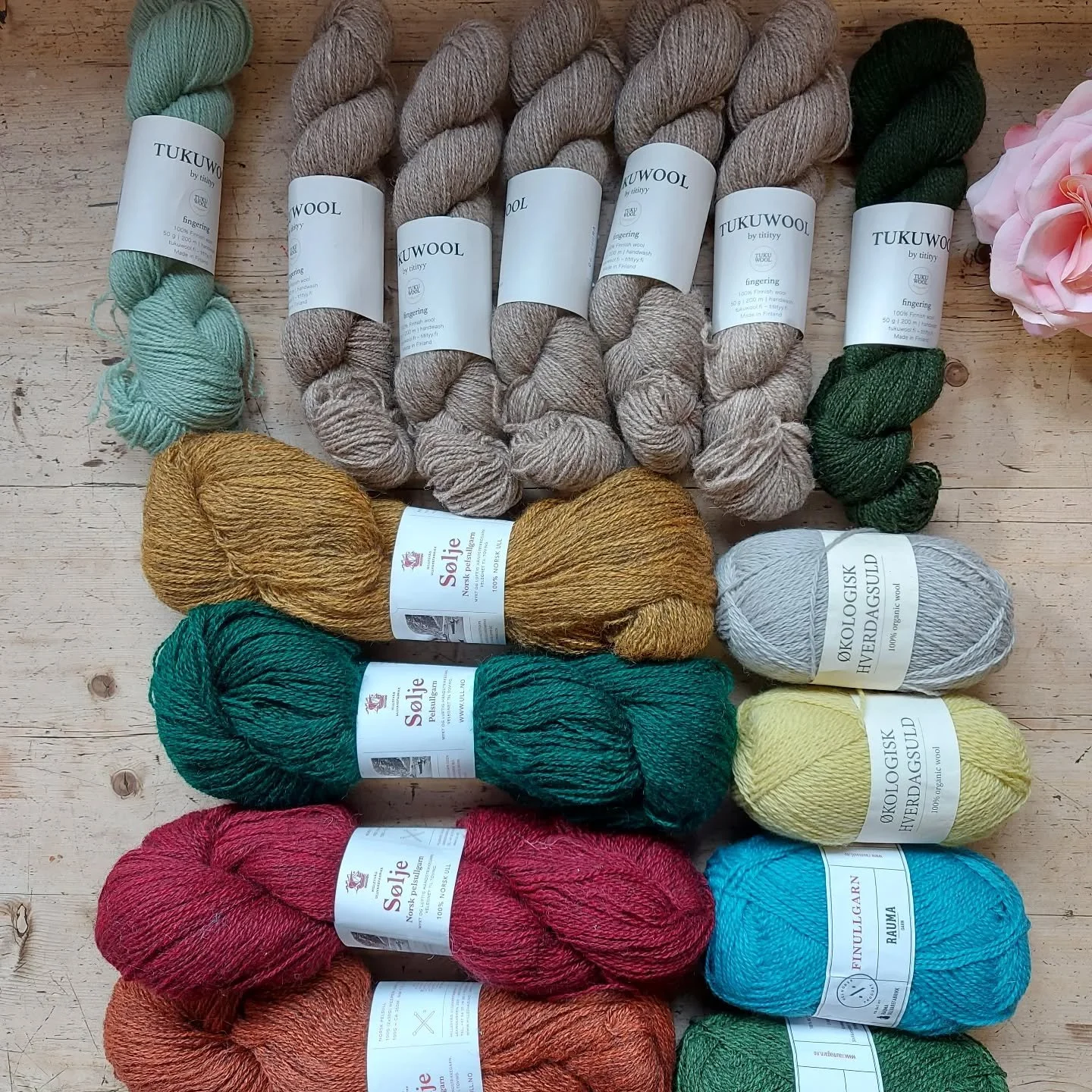 There's still a couple of days left to enter this month's raffle. It's a lovely selection of Scandinavian yarns to spark your imagination for crafting on a cosy winter's evening.

It's just &pound;10 to enter, and please enter as many times as you wo