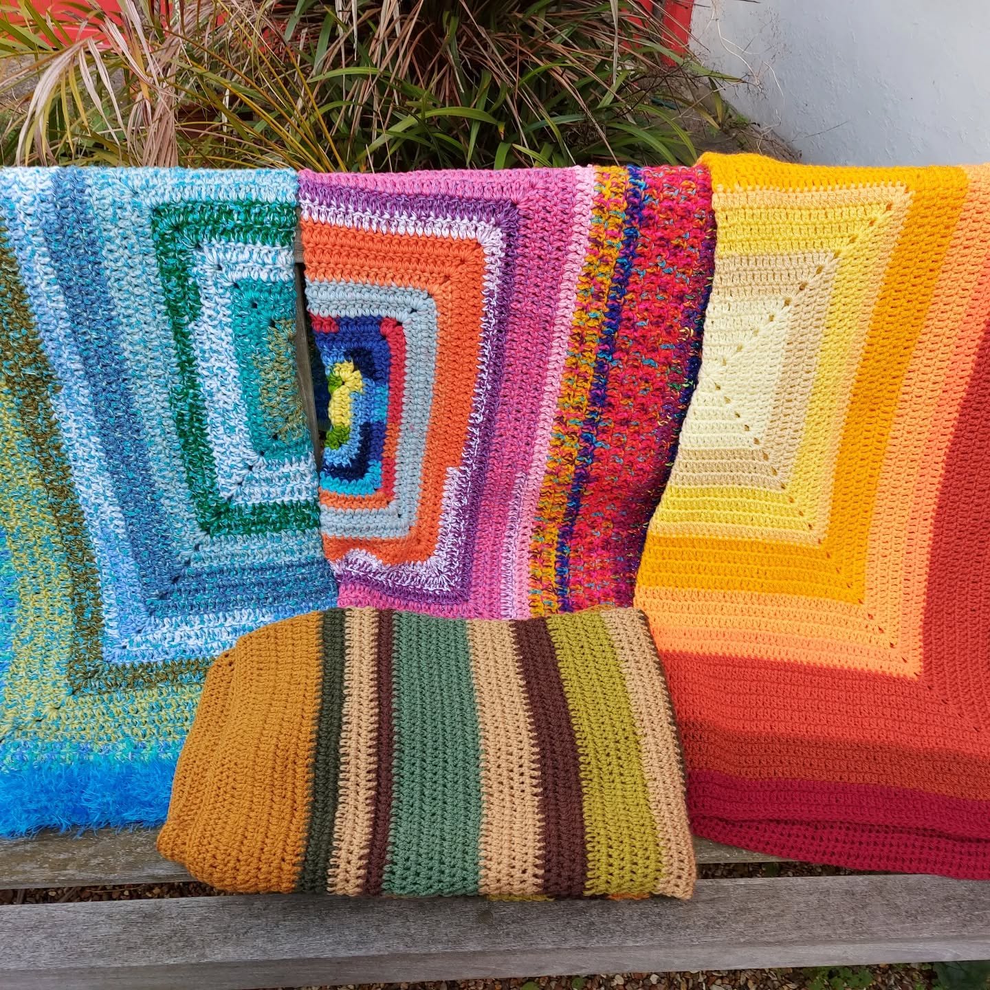 We love the joyful colours in this collection of brilliant blankets sent to us by Bentham Craft Group in Lancaster.  They are longstanding and generous donors, and we are very grateful for their support over many years. 

Thank you, Bentham Crafters!