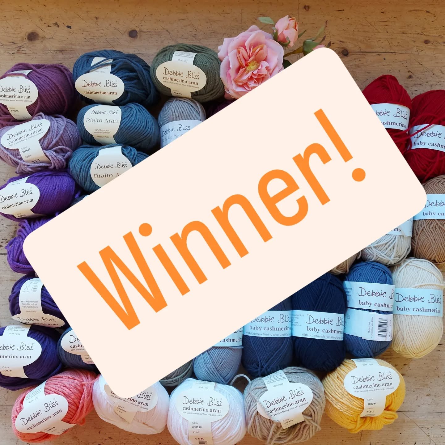 Congratulations to Lesley in South Ockendon, who is the winner of our November Raffle!  What will you make with all that lovely snuggly cashmerino?  We hope it fires your imagination. 

Thank you for your support.

The December Raffle is now live wit