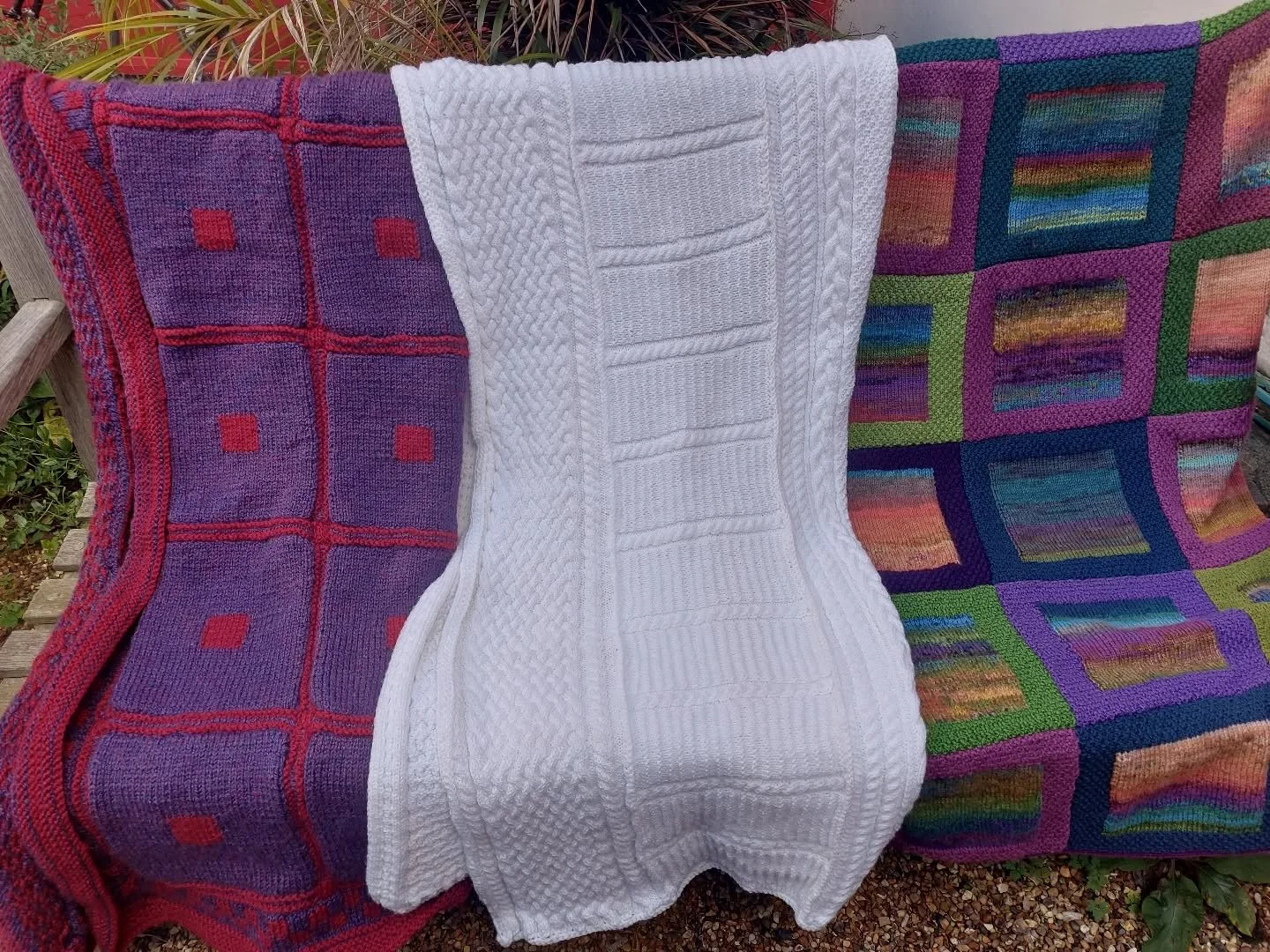 North London U3A are long time supporters of KFP and always bring us beautiful big blankets. Their latest donation is no exception: lovely blankets demonstrating a wide range of skills and dedication. 

Thank you, U3A. These are our Knit of the Day!
