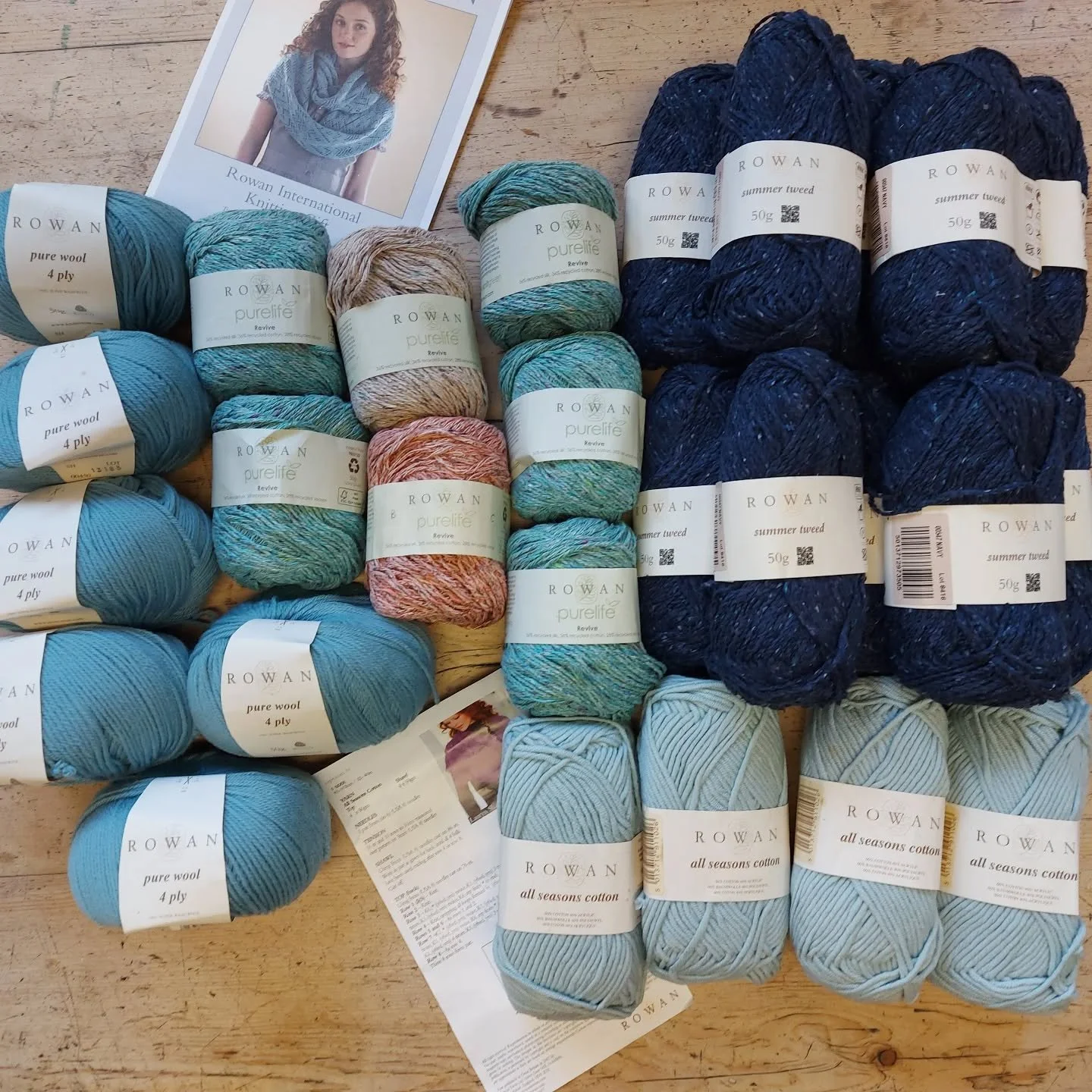 It's nearly a new month, and we're so excitable that we've already launched the raffle for March. It's a fabulous selection of Rowan yarns. 

Just &pound;10 to enter, and please enter as many times as you would like. 

Every purchase helps us to cont