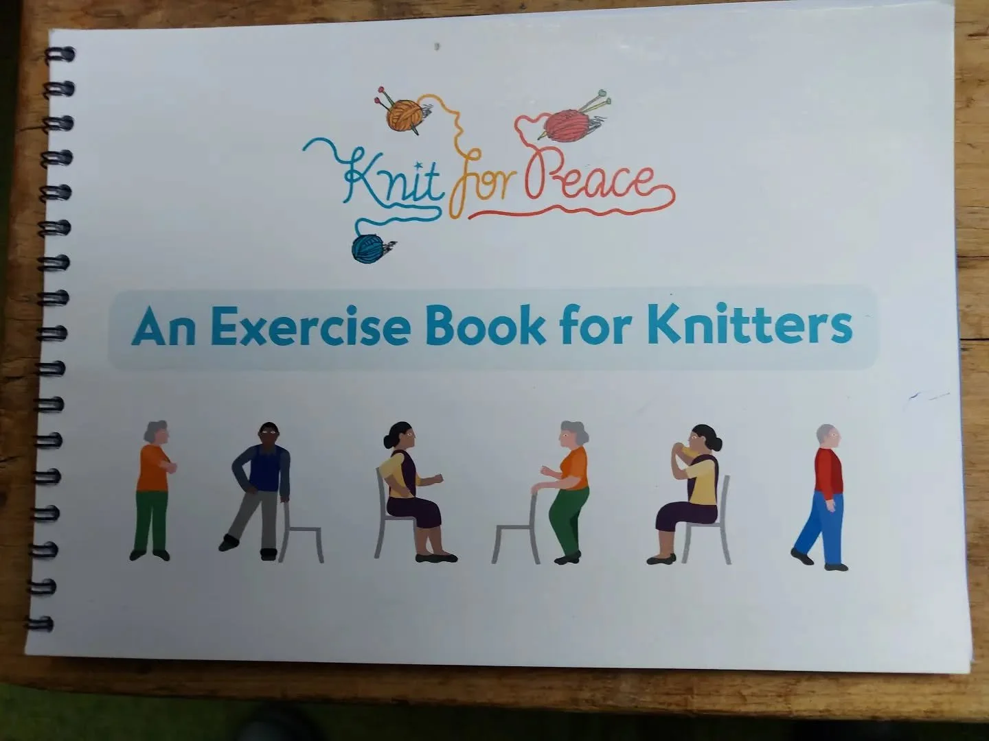 Look what we found when we were clearing out the office. 

Do you do any exercises to look after your neck, arms and shoulders before, during or after your knitting and crochet?

Are you interested in seeing some of the suggestions in the booklet?

#