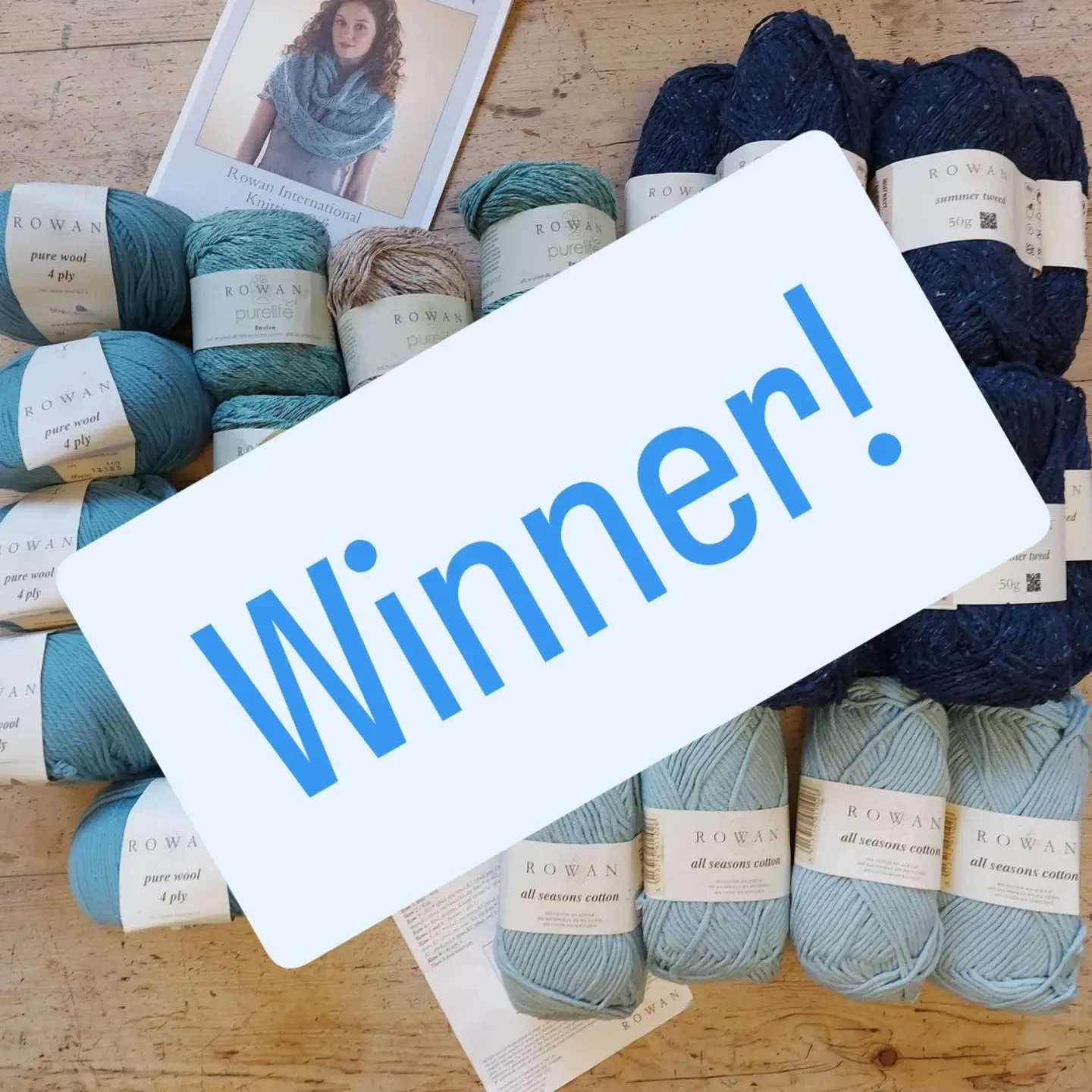 We're delighted to announce that the Winner of March's Raffle is Elaine in Warminster. 

Congratulations, Elaine. Thank you for your support.  Let us know what you make!

And thank you to everyone who entered. A new raffle will be launched very soon.