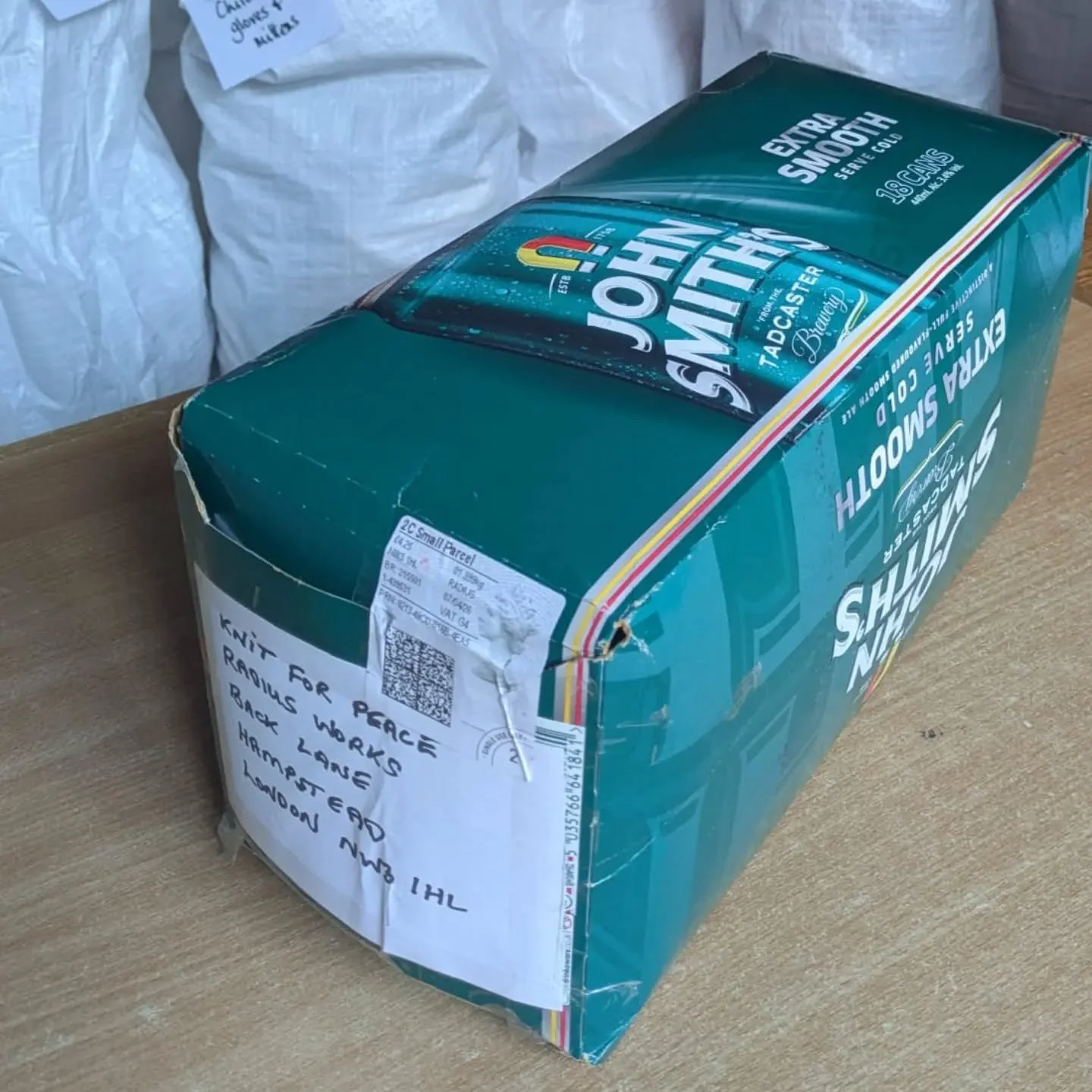 We love a bit of reusing and recycling!

We're enjoying it a bit too much to have opened it yet. 😀 

Thank you!

#kfp #reducereuserecycle