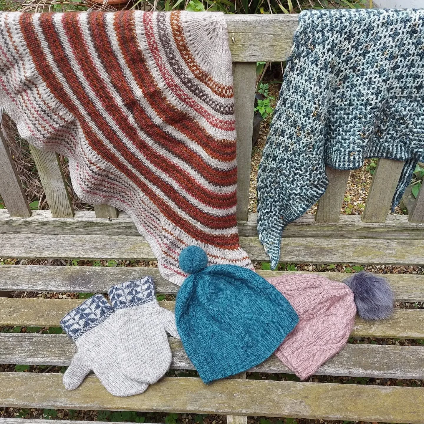 The Knitting Shed in Steyning sent us a beautiful collection of woolly goodies. We love the different colours and textures in each of the pieces. And who doesn't love a bobble hat?

Thank you, Knitting Shed. These are our Knit of the Day!

#knitofthe