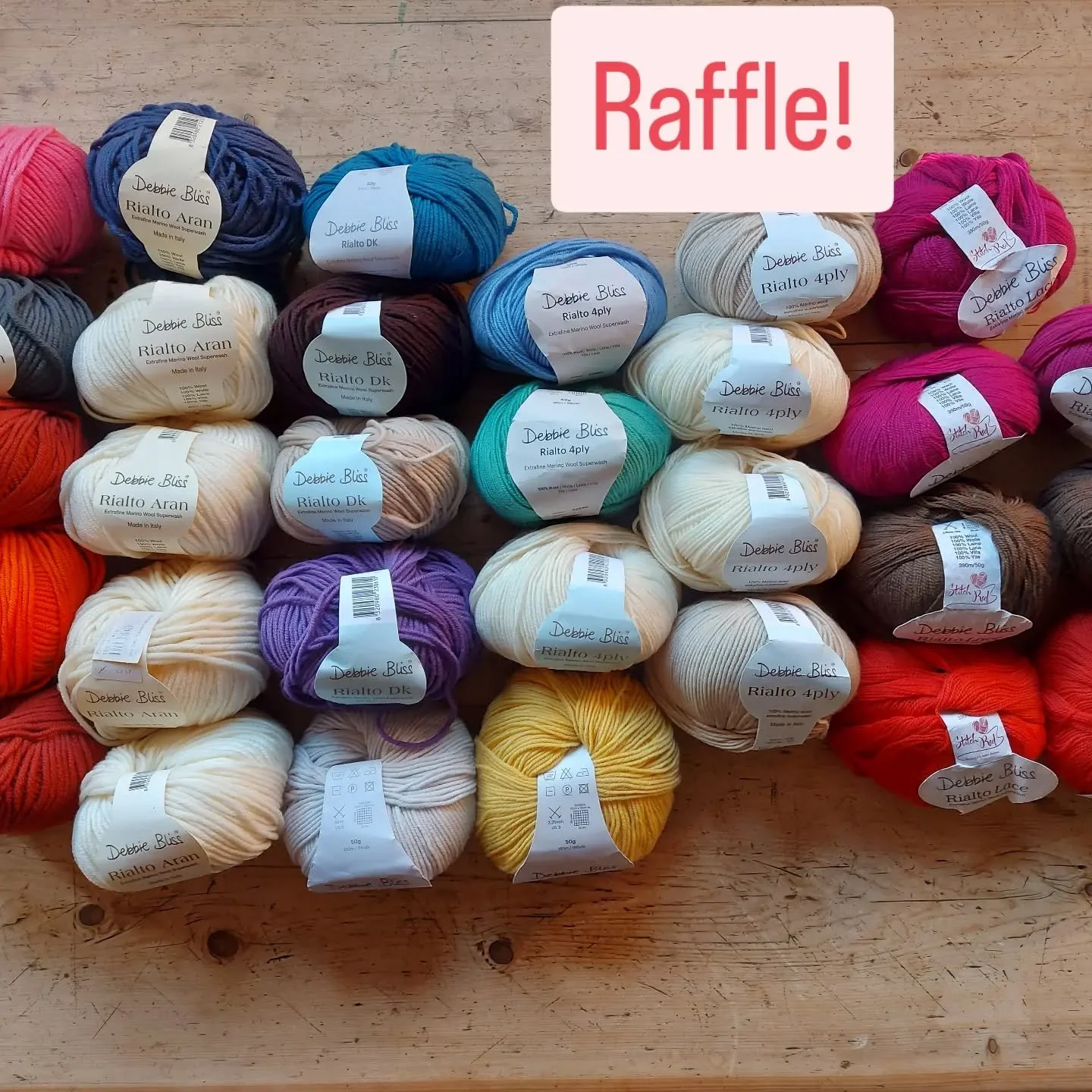 Entering our Raffle is a great way to support us and to help us continue to distribute warm clothes and blankets to people who need them.  We rely on your financial support...... and you have the chance of winning this beautiful collection of Debbie 
