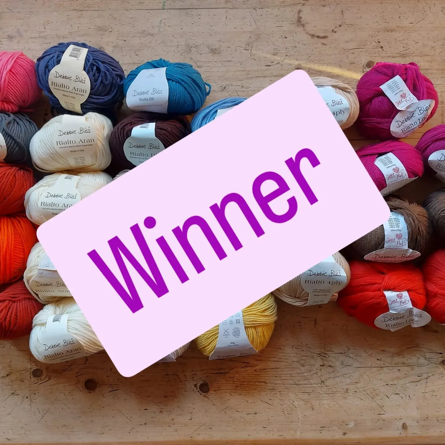 We're  delighted to announce that the Winner of May's raffle is Kate in Great Ayton. 

Congratulations Kate!  What are you going to make?  We'd love to know. 

Keep an eye out for the next raffle which will be launching soon.

Thank you for your supp