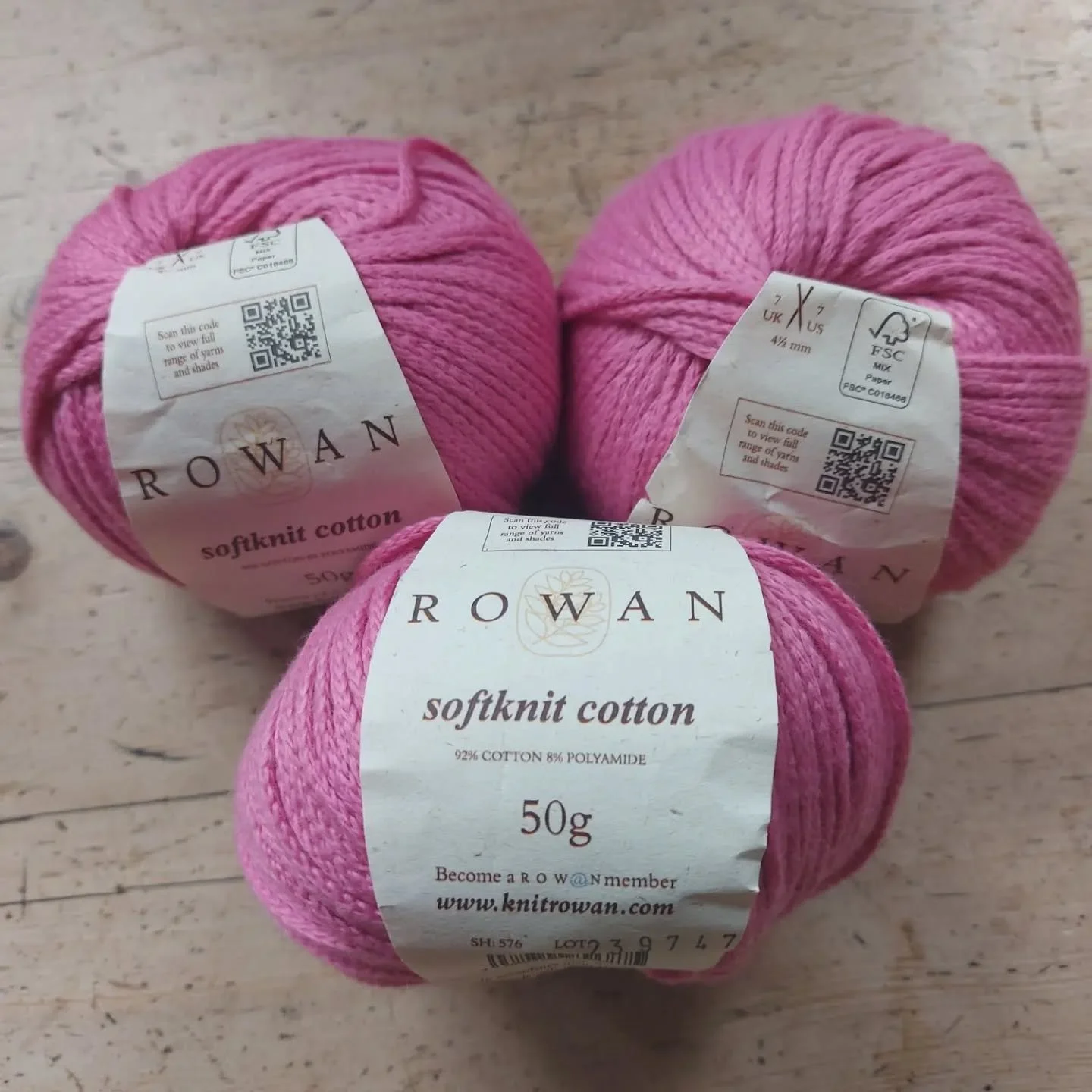 Do you like to knit and crochet with cotton in the summertime?  We have a wide selection of cotton yarns at bargain prices to tempt you in our online shop.

Buying something from the shop is a great way to support us so that we can continue to distri