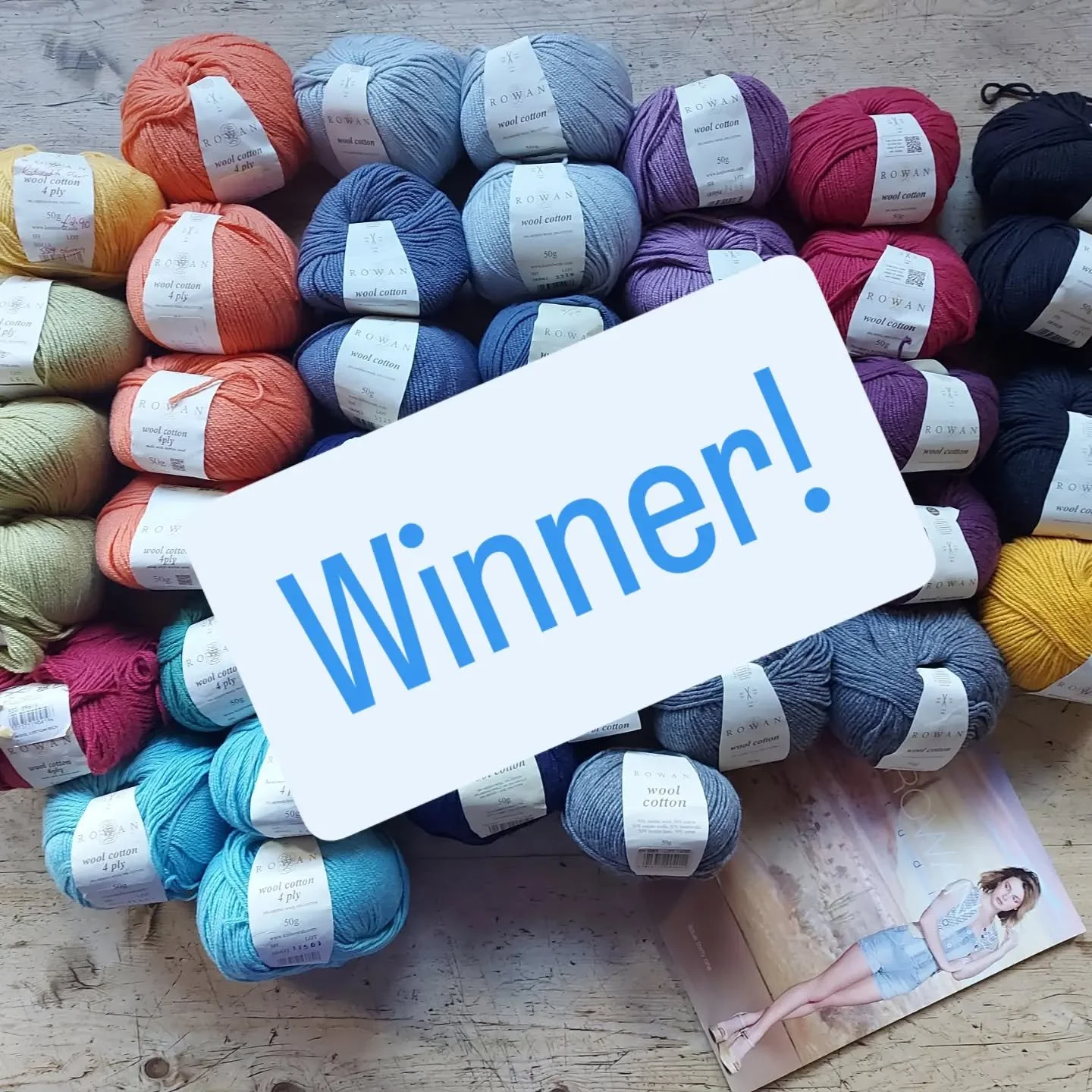 We're delighted to announce that the winner of our July raffle is Kim in Harleston.  Congratulations, Kim!  Thank you for your support. 

Do let us know what you decide to make!

Thank you to everyone who entered. Keep an eye out for our new raffle.
