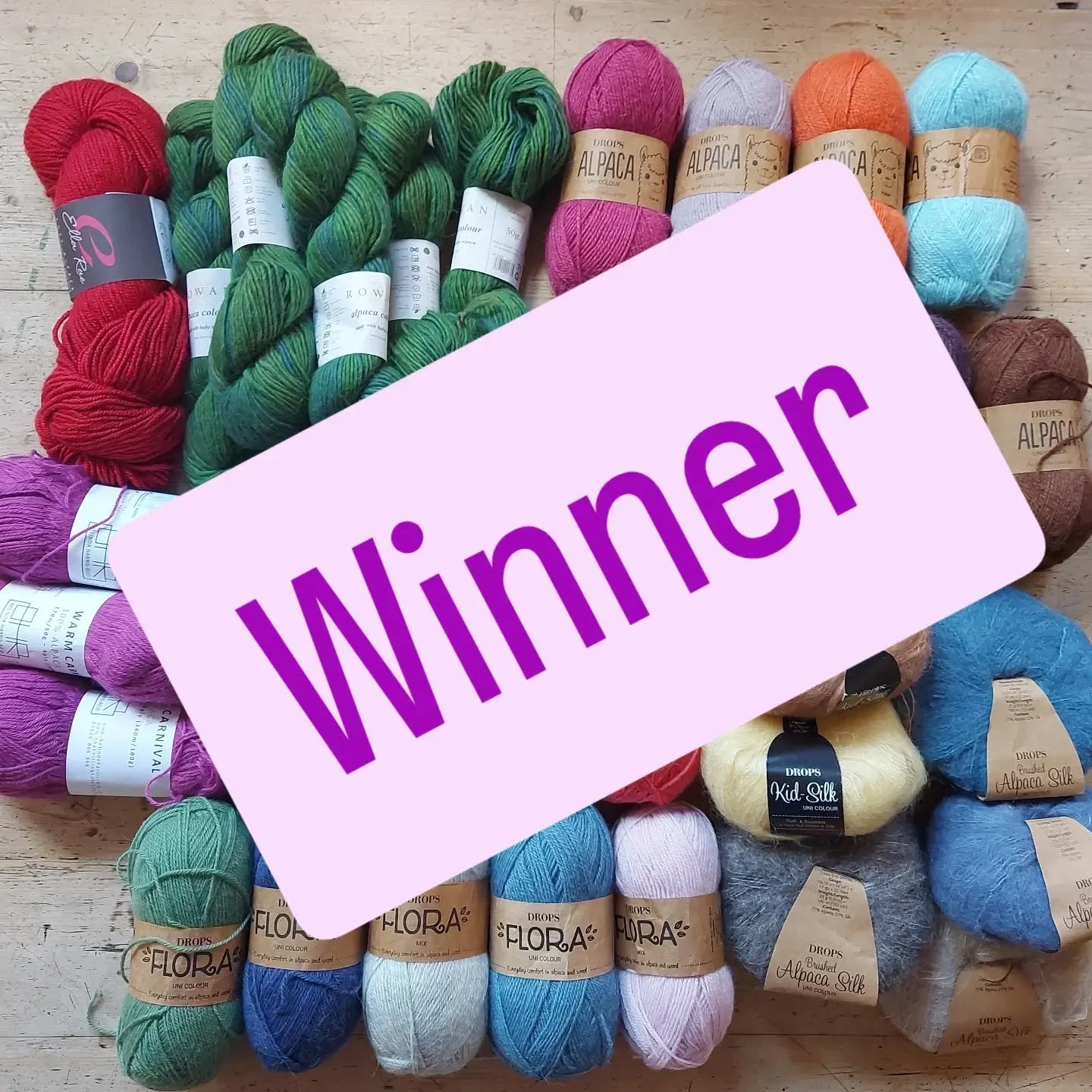 Congratulations to Helen in Petersfield, the winner of the August Raffle!

Do let us know what you decide to make, Helen.

Thank you to everyone who entered.  Your support helps us to continue to distribute warm clothes and blankets to people who nee