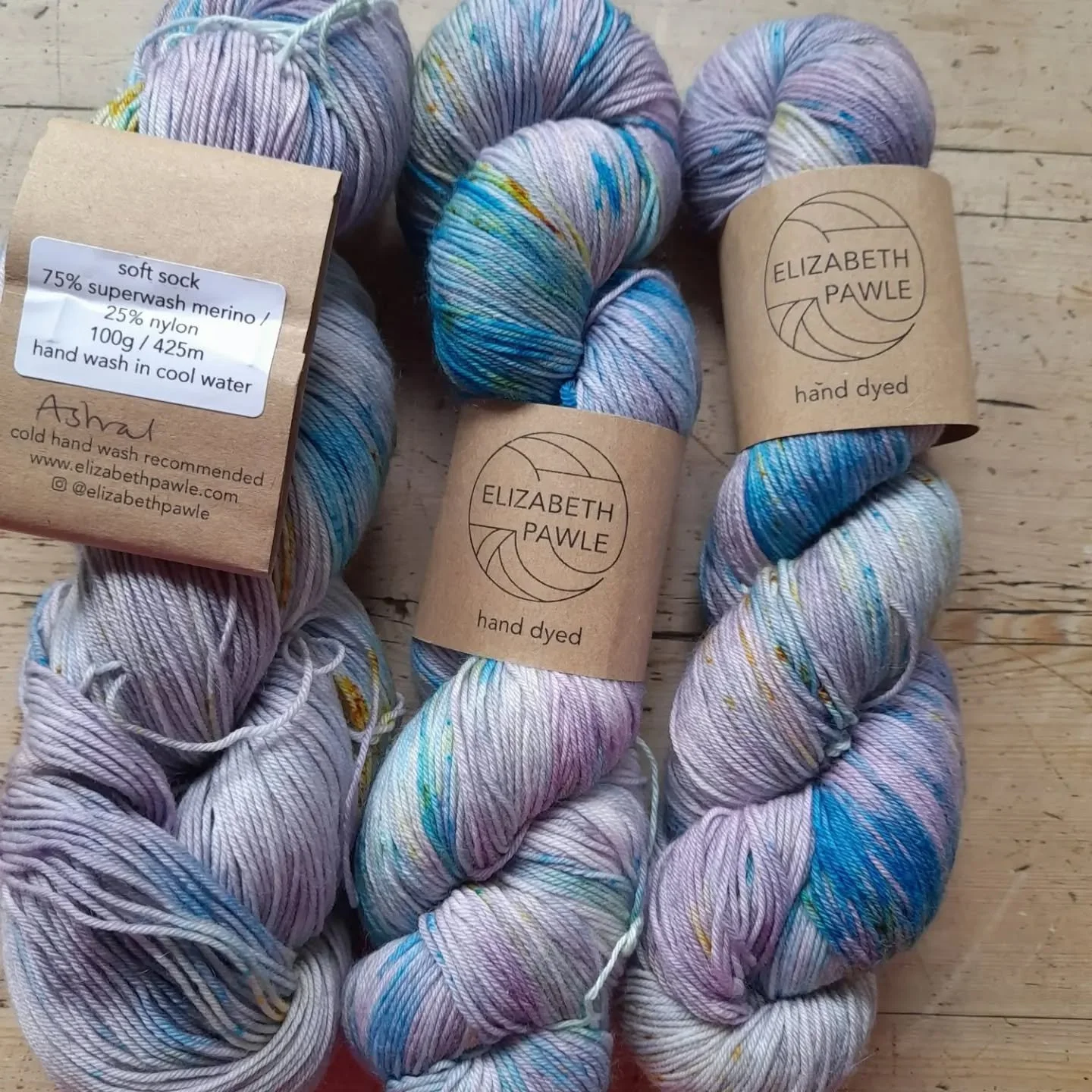 Sock yarn doesn't have to be used for socks!  Shawls, hats gloves could all look fabulous in a self colouring yarn.  Socks are always an option too!

We've some great yarn options for sale in our online shop. There's something for every budget, and e