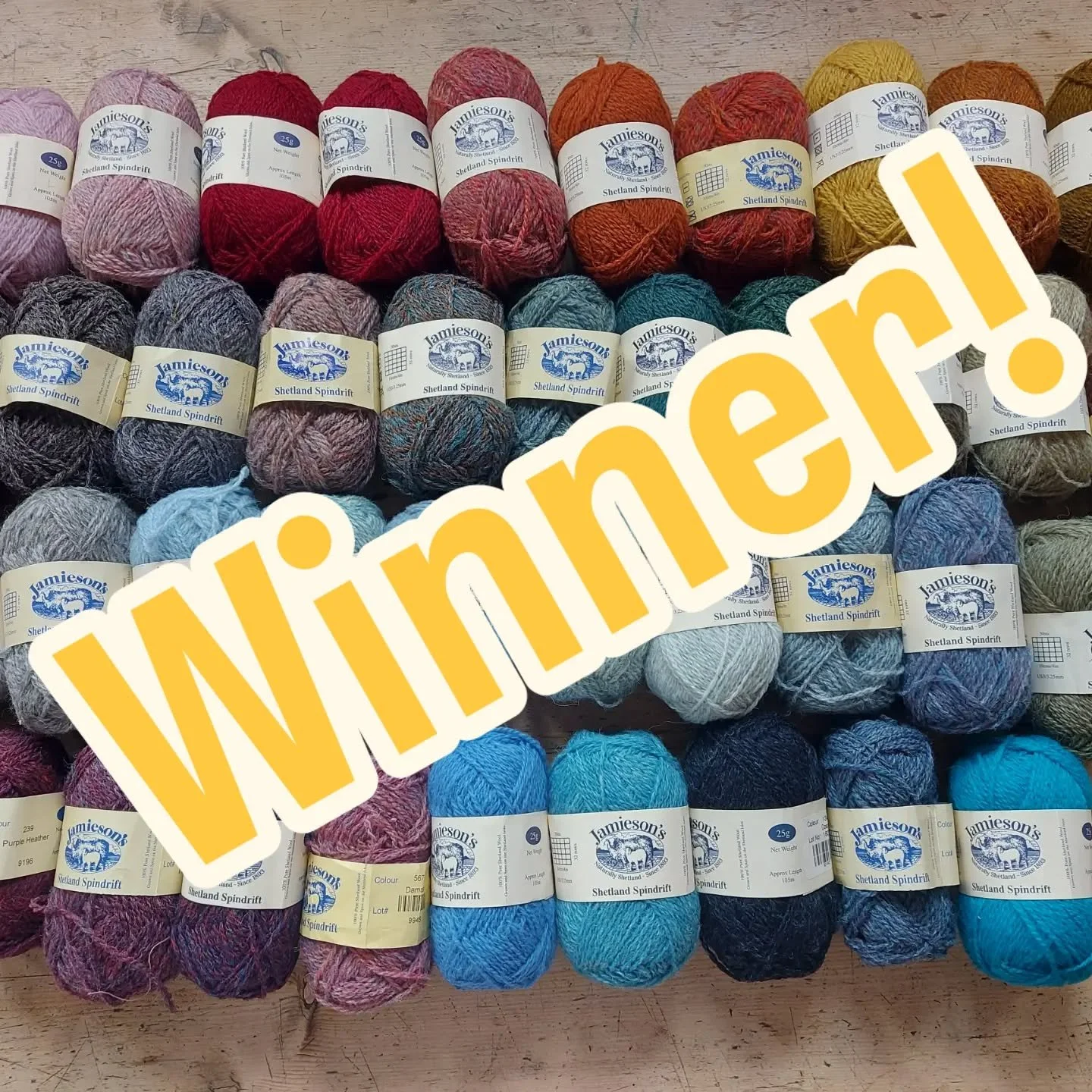We're delighted to announce that the winner of the September raffle is Anne in Edinburgh!

Congratulations, Anne. The yarn will be on its way to you very soon. Let us know what you plan on making. 

Thank you for your support. 

#kfpraffle #charityra