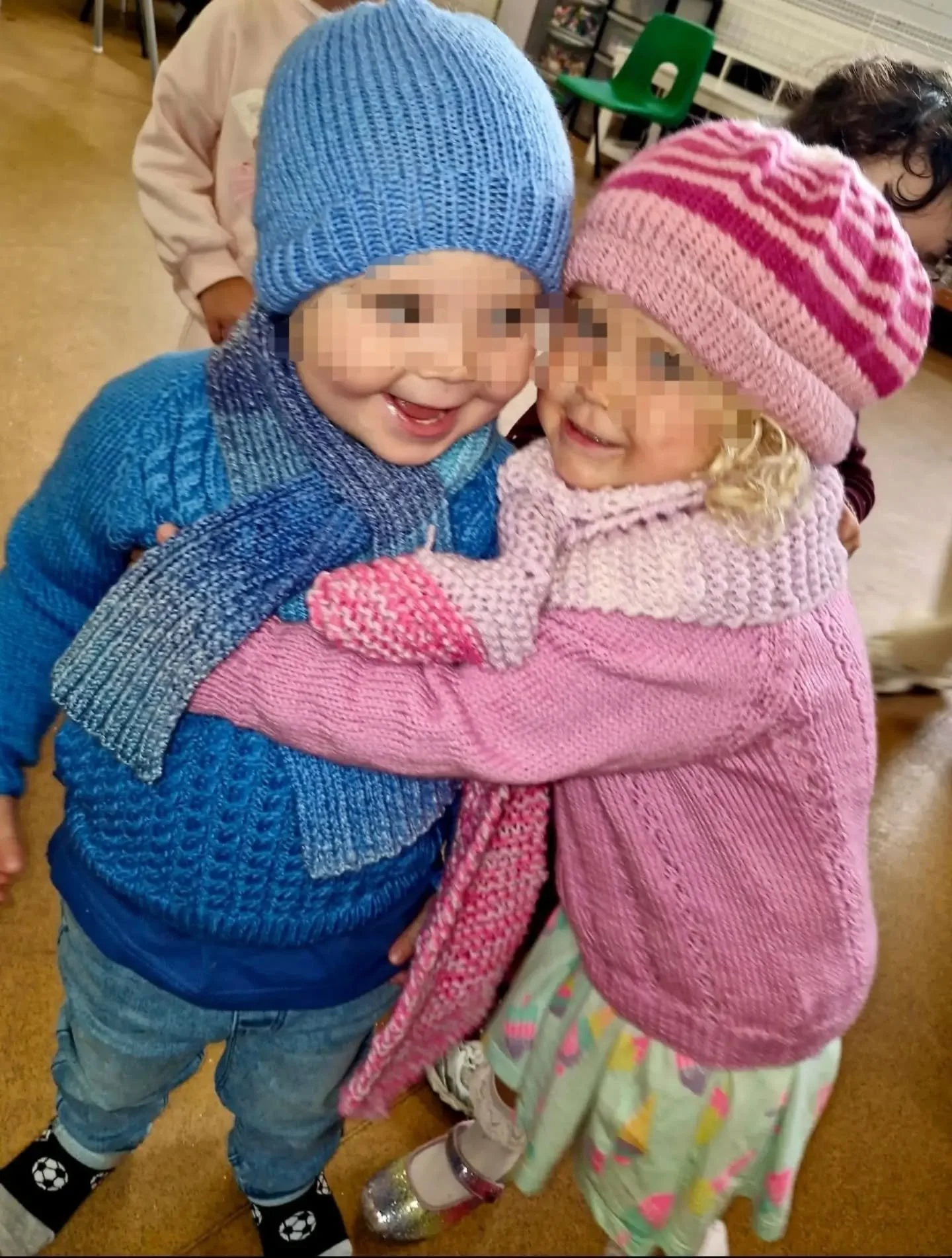 We have received a lovely thank you from our partner organisation in Glasgow

'Good Morning

I would like to express our sincere thanks for the generous donation of boxes of wool, gloves, jumpers and hats.

Thanks to your kindness and support, we hav
