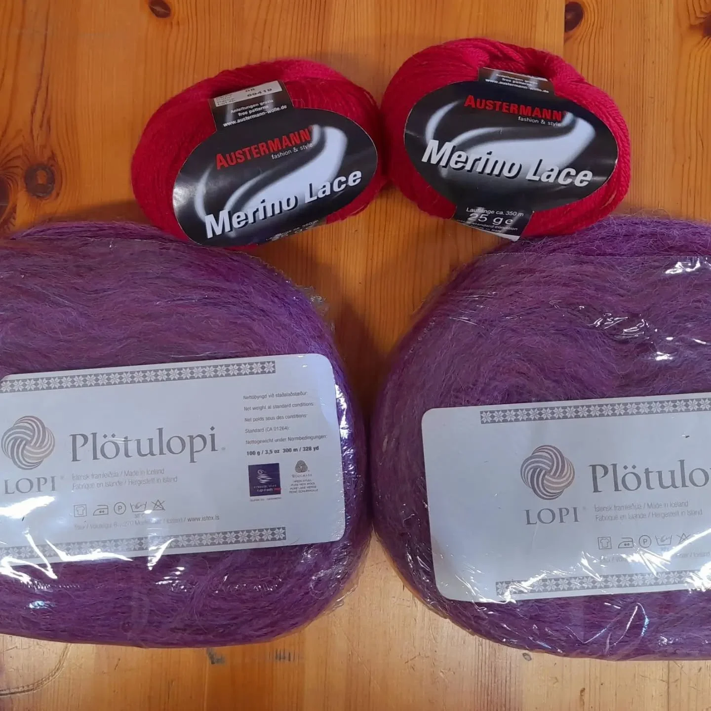 And now for something completely different &hellip;&hellip;. test your imagination !

One of the great joys of volunteering at KFP HQ is receiving and learning about the huge variety of yarn that is produced around the world. We had this Pl&ouml;tulo