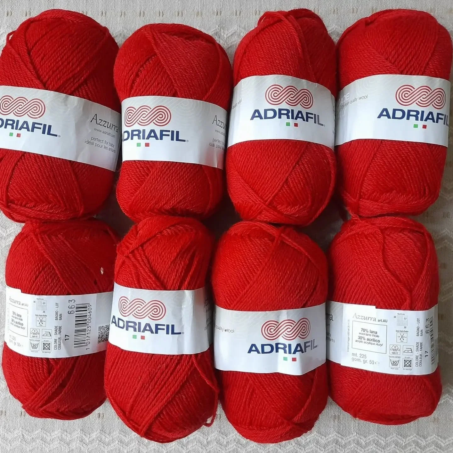 Thinking of knitting something seasonal ready for Christmas?  Maybe a Santa's suit for a toddler, a bauble for the tree, a novelty hat,  a nose for a reindeer or some cosy slippers?  We've got some red yarn ready for you!

Have a browse in our online