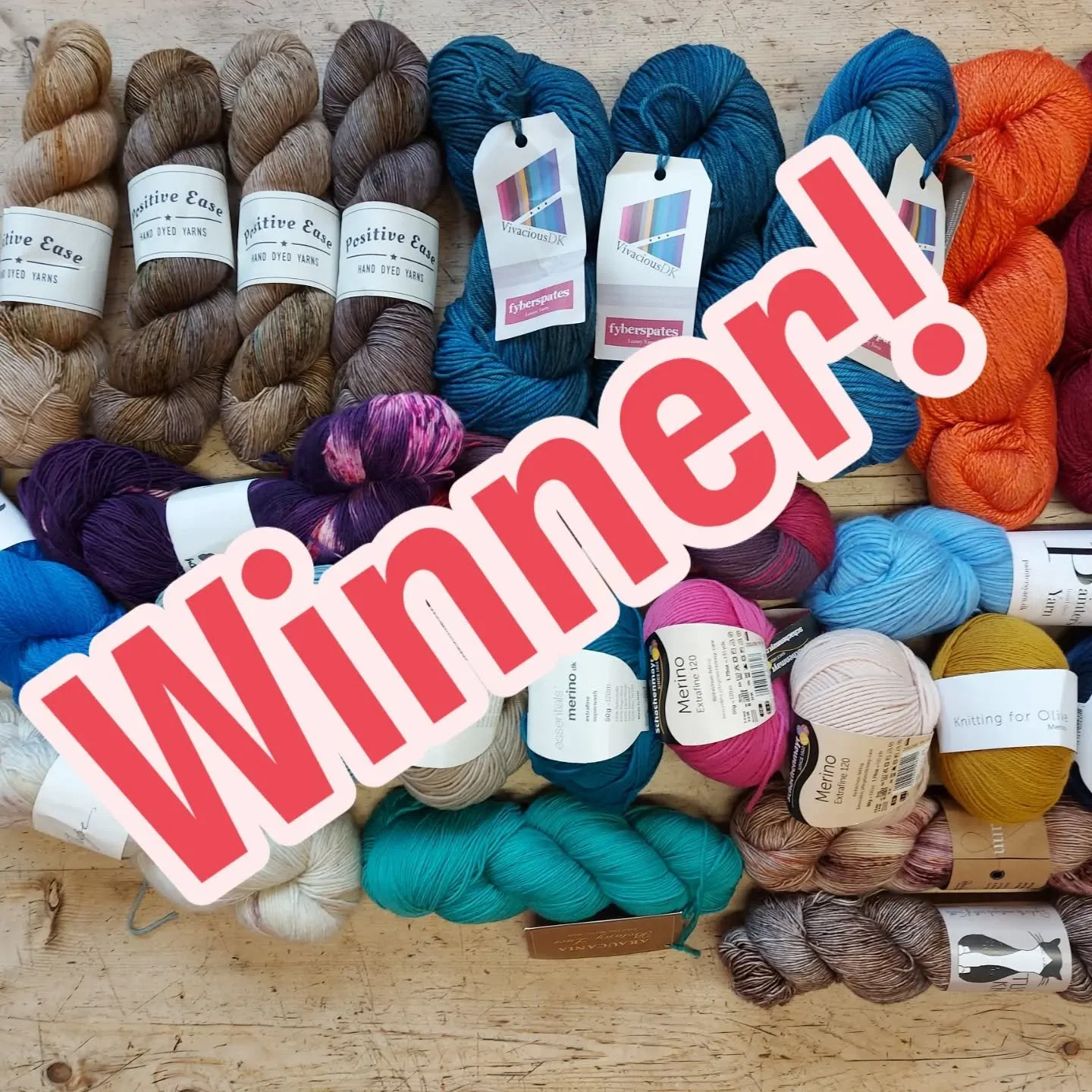 Congratulations to Amanda in Shipton-under-Wychwood, the winner of this month's raffle.

We hope you have fun creating something beautiful with the yarn!  Let us know what you decide to make. 

Thank you to everyone who entered for your support. 

Ke