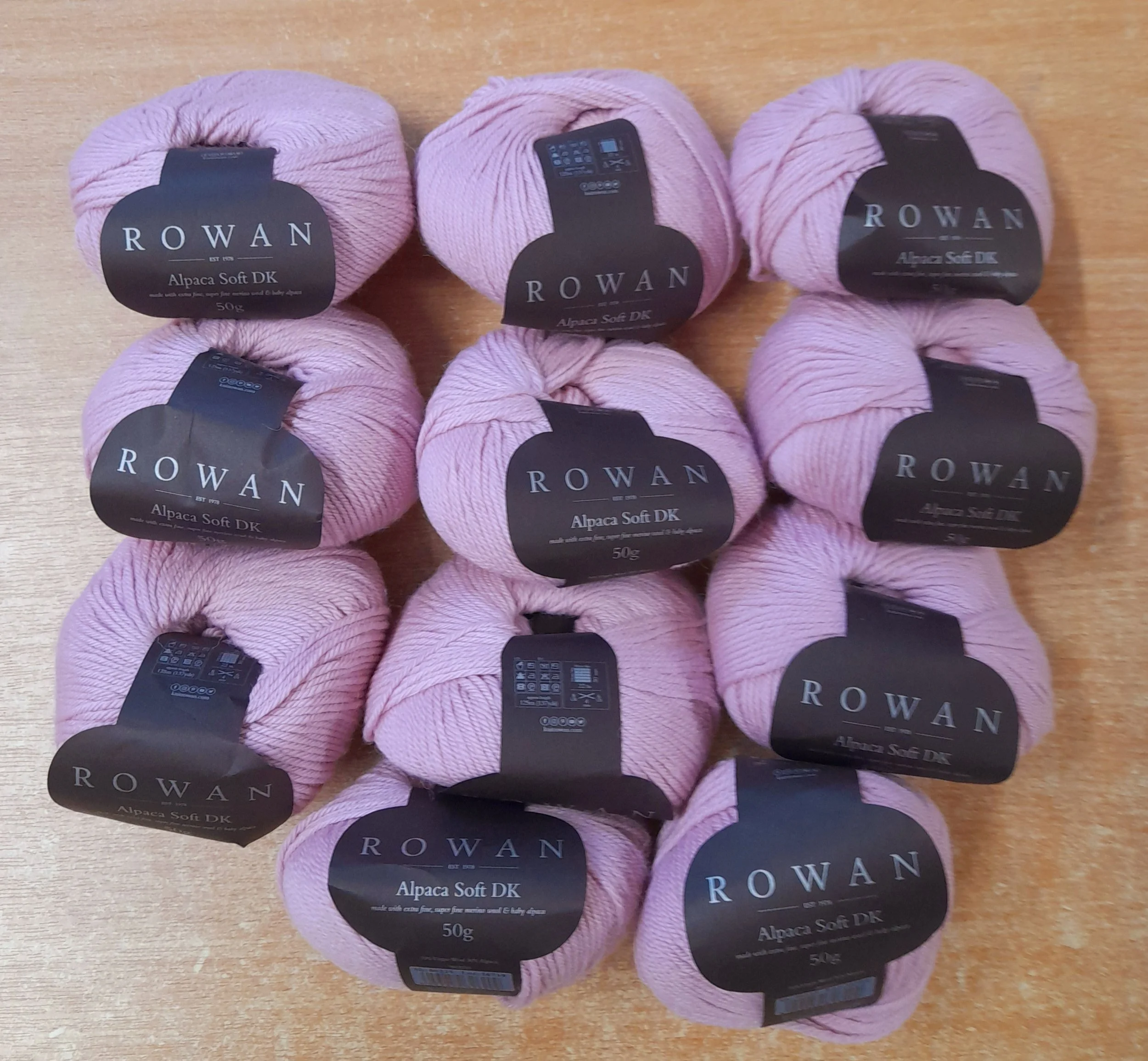 Rowan Alpaca Soft DK in pink 550g