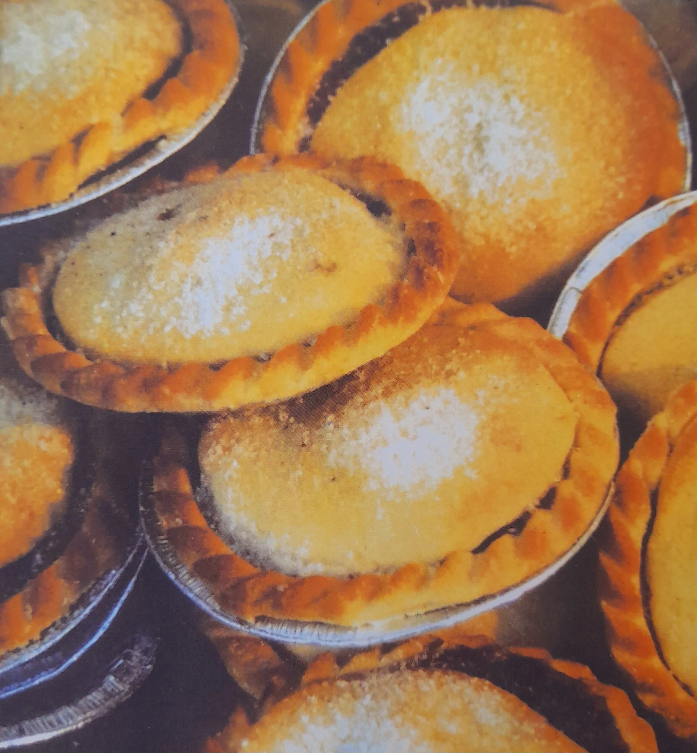 CH7 Mince Pies pack of 10 small Christmas Cards Christmas Hamper