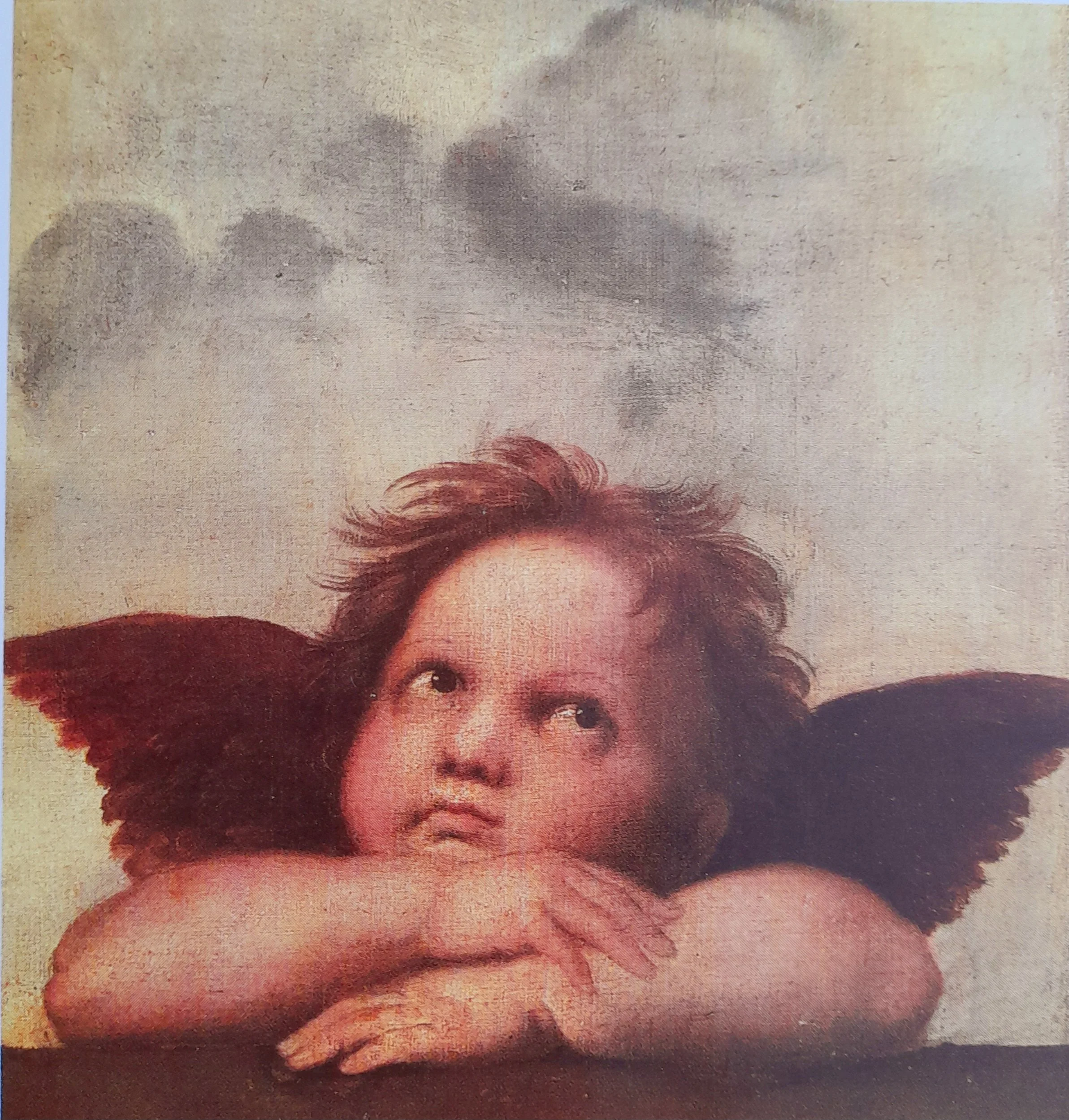 MDU18 The Sistine Madonna pack of 10 small Christmas Cards Museum Development