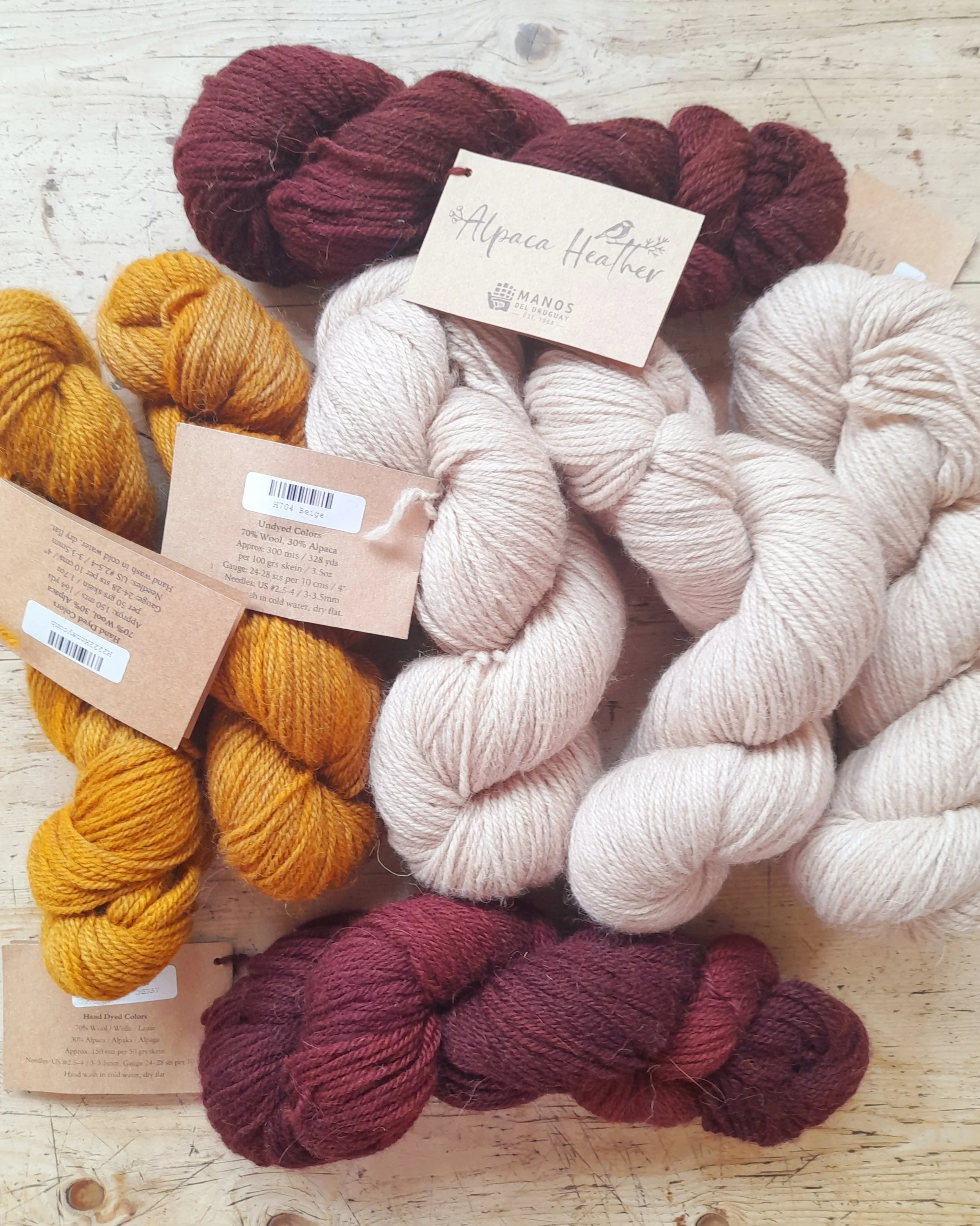 Manos del Uruguay Alpaca Heather 700g.