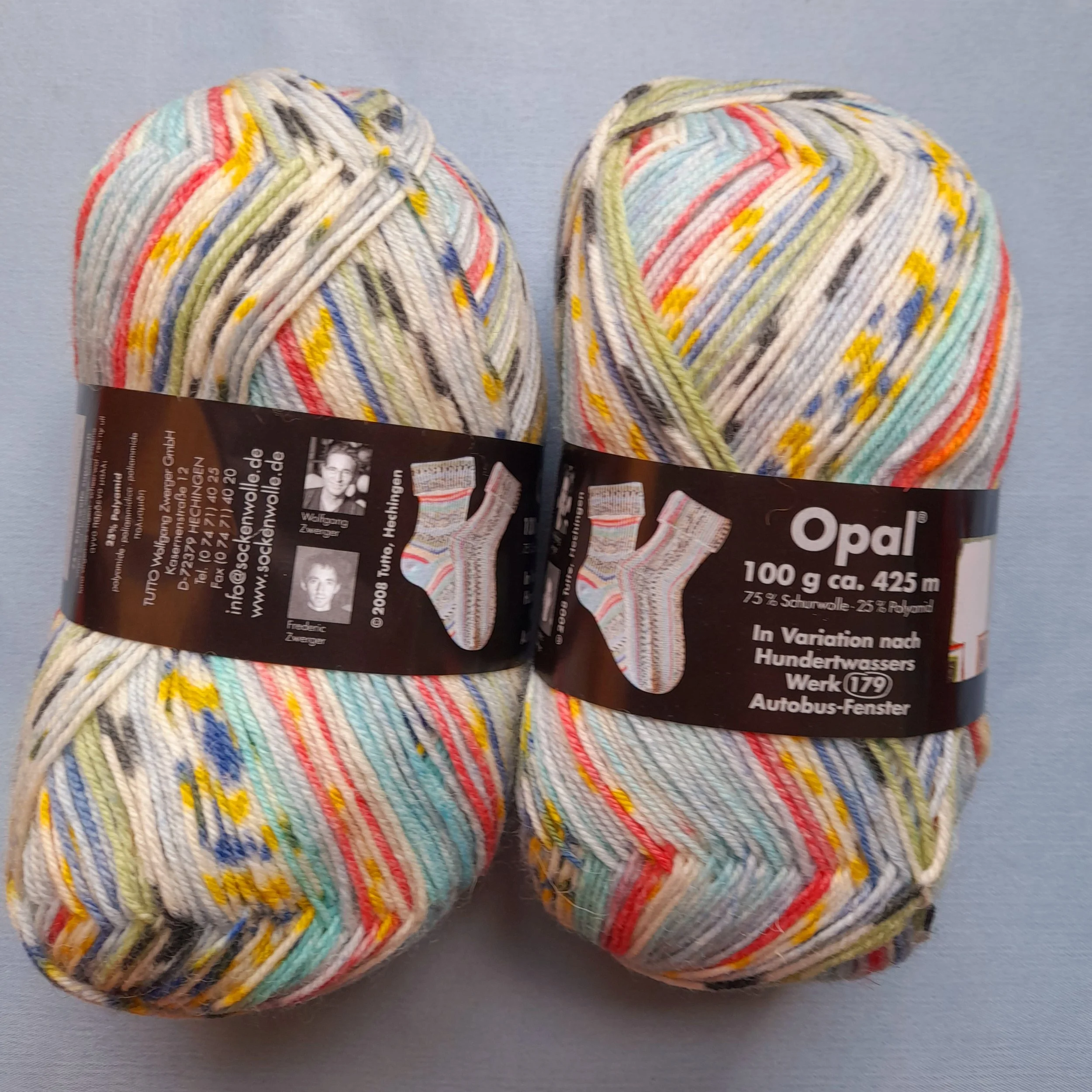 Opal 4ply Self Patterning Sock Yarn orange fleck 200g