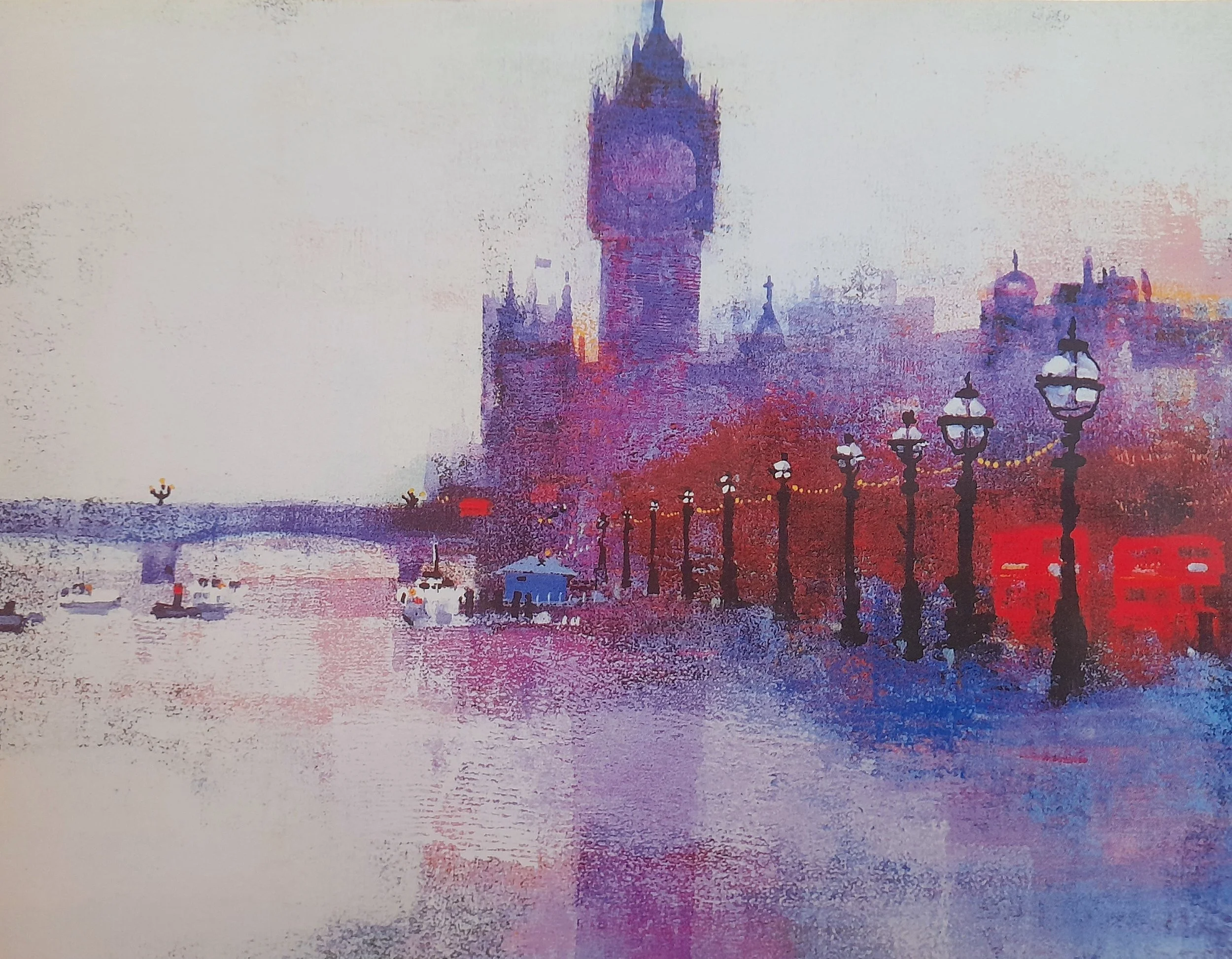 Westminster pack of 5 large blank Greetings Cards