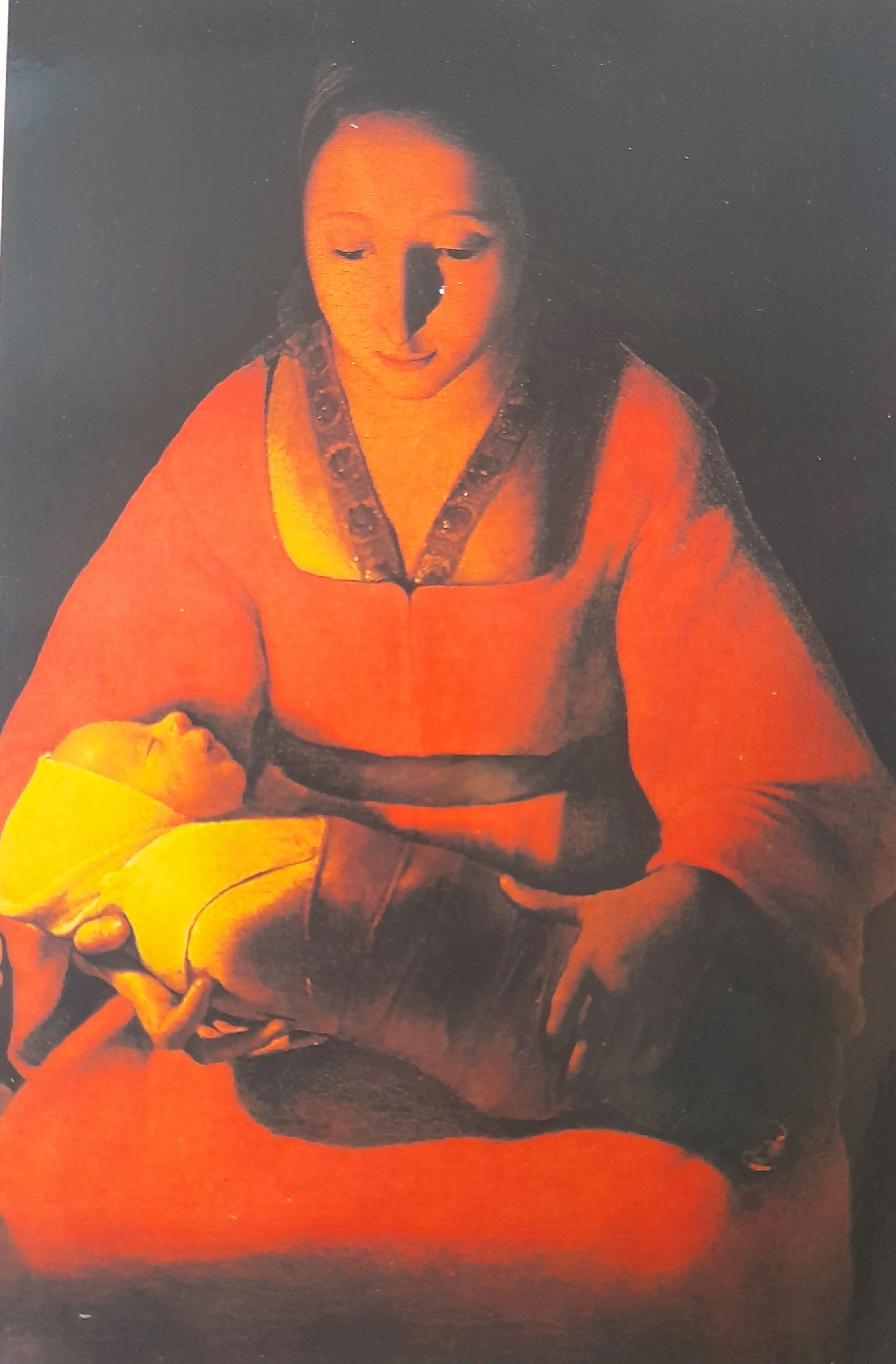 MDU14 The New Born pack of 10 medium Christmas Cards Museum Development
