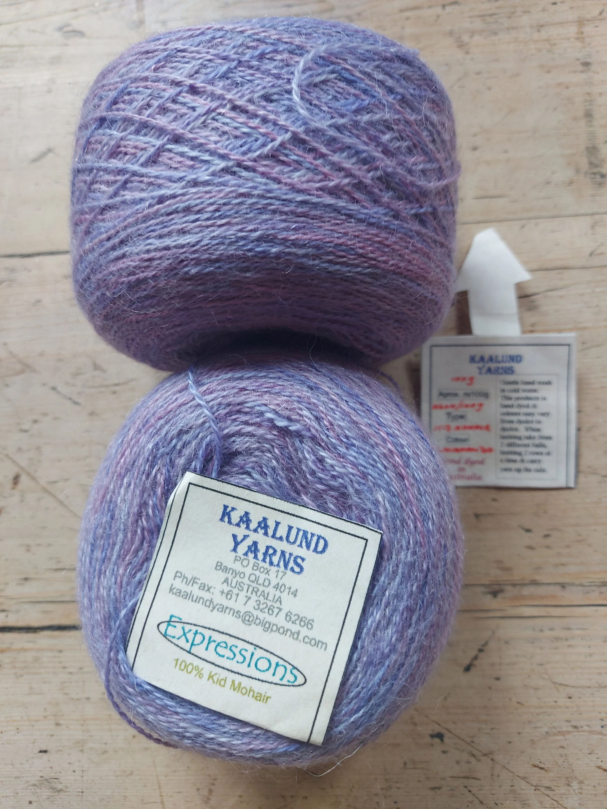 Kaalund Yarns Lace Weight Kid Mohair 200g