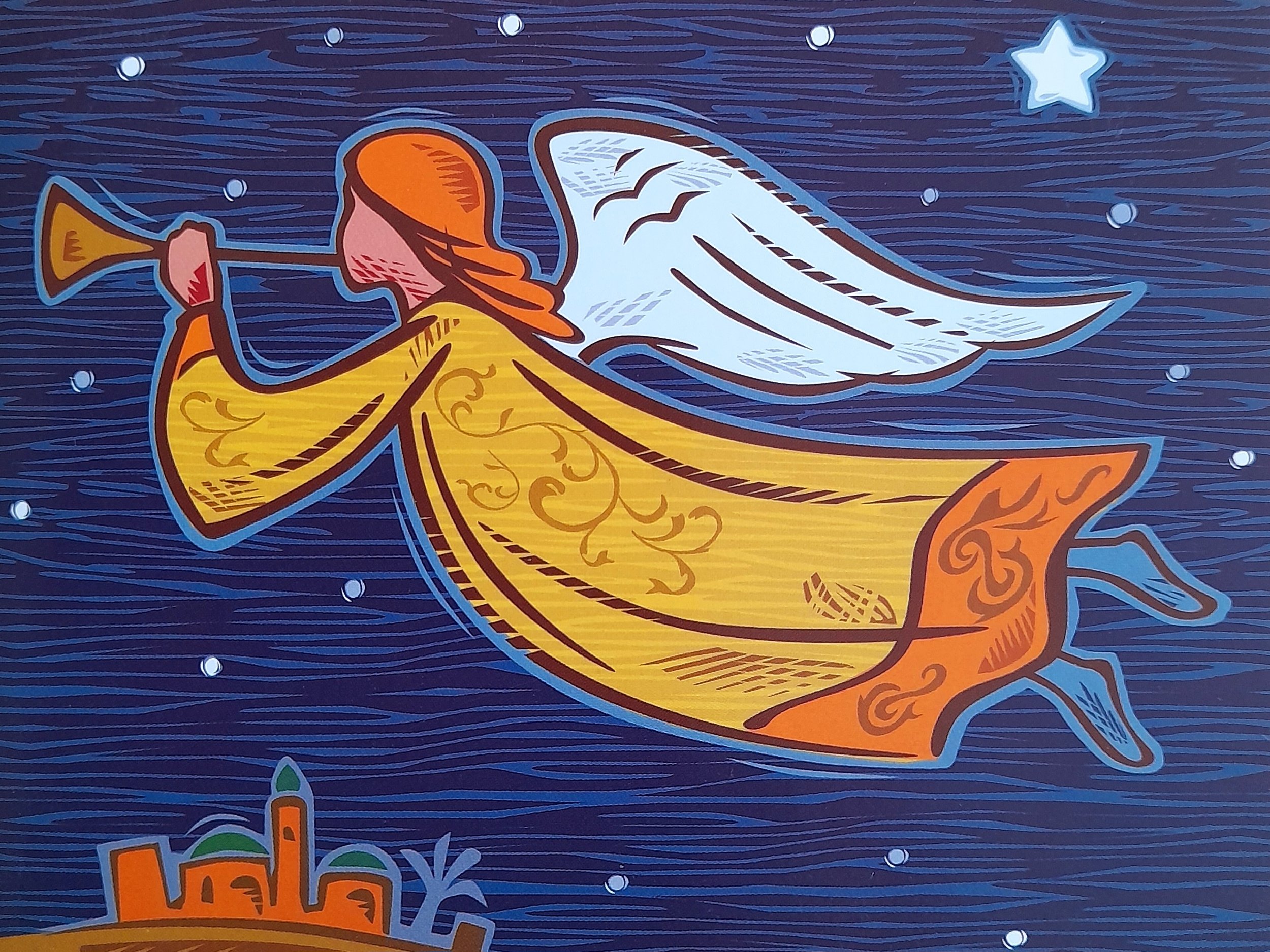 AR4 Peace to All pack of 10 small Christmas Cards Alzheimer's Research.