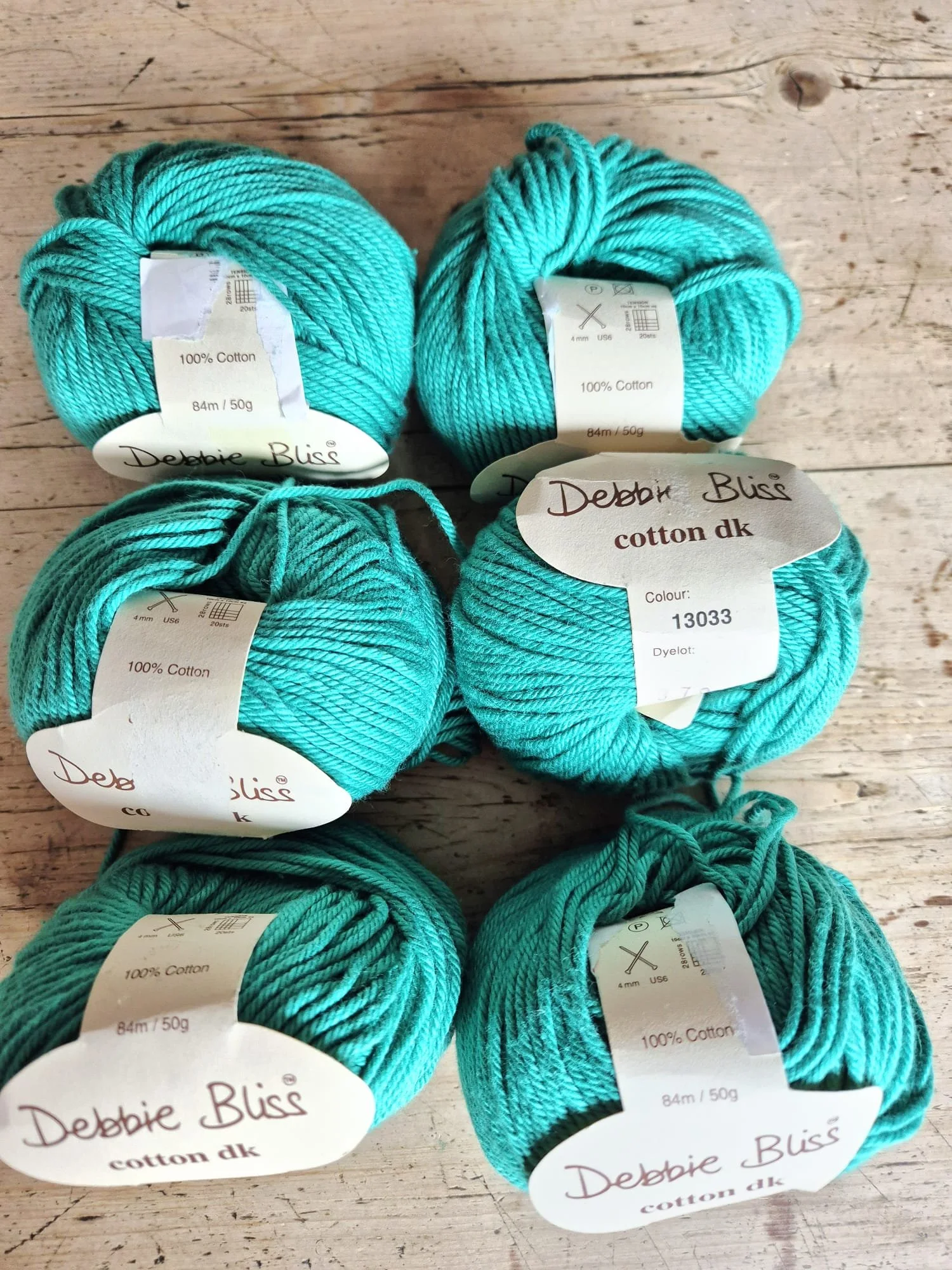 Debbie Bliss Cotton DK Double Knit 300g