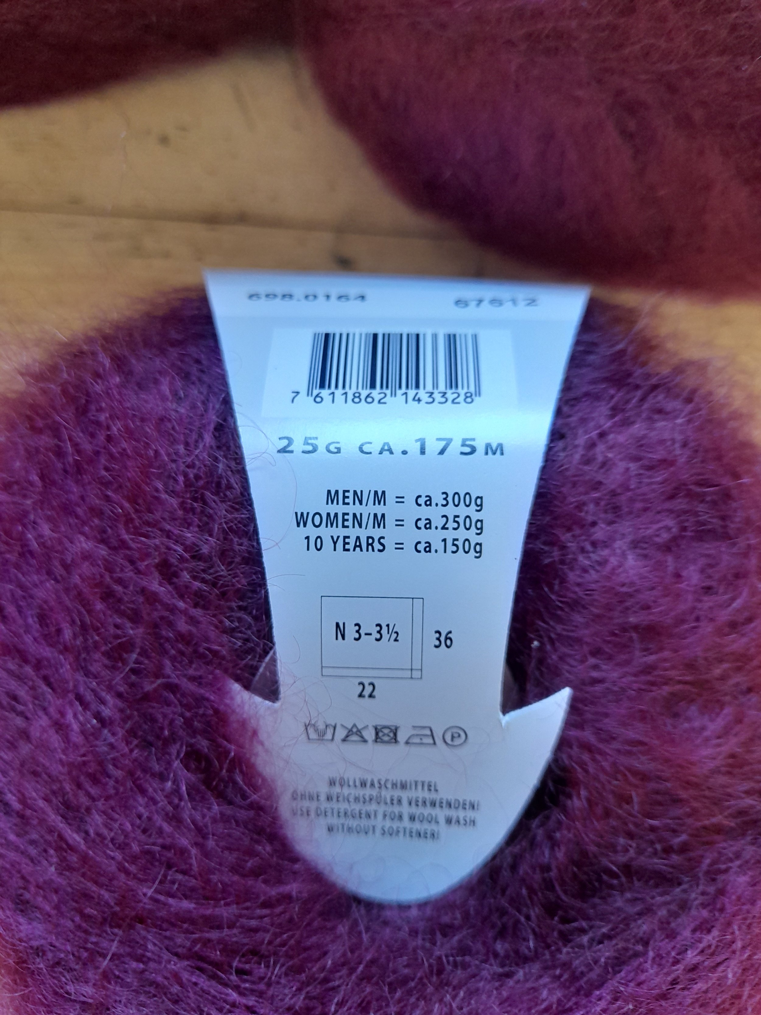 Lang Mohair Luxe superkid mohair and silk blend 300g