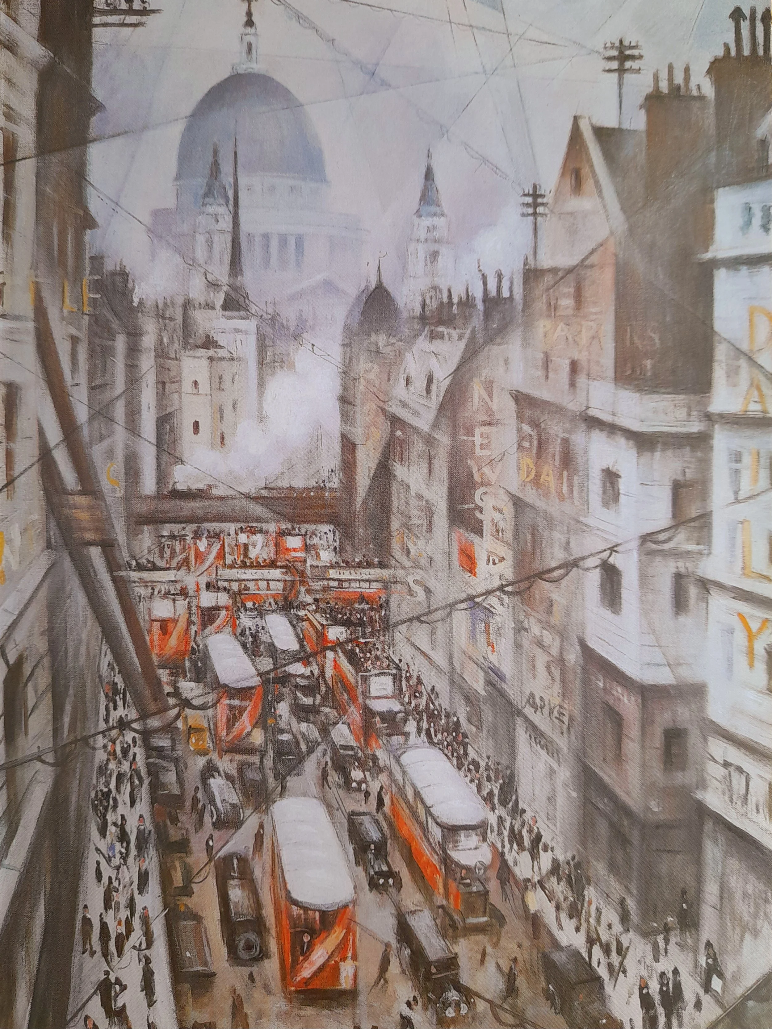 Ludgate Hill pack of 5 large blank Greetings Cards