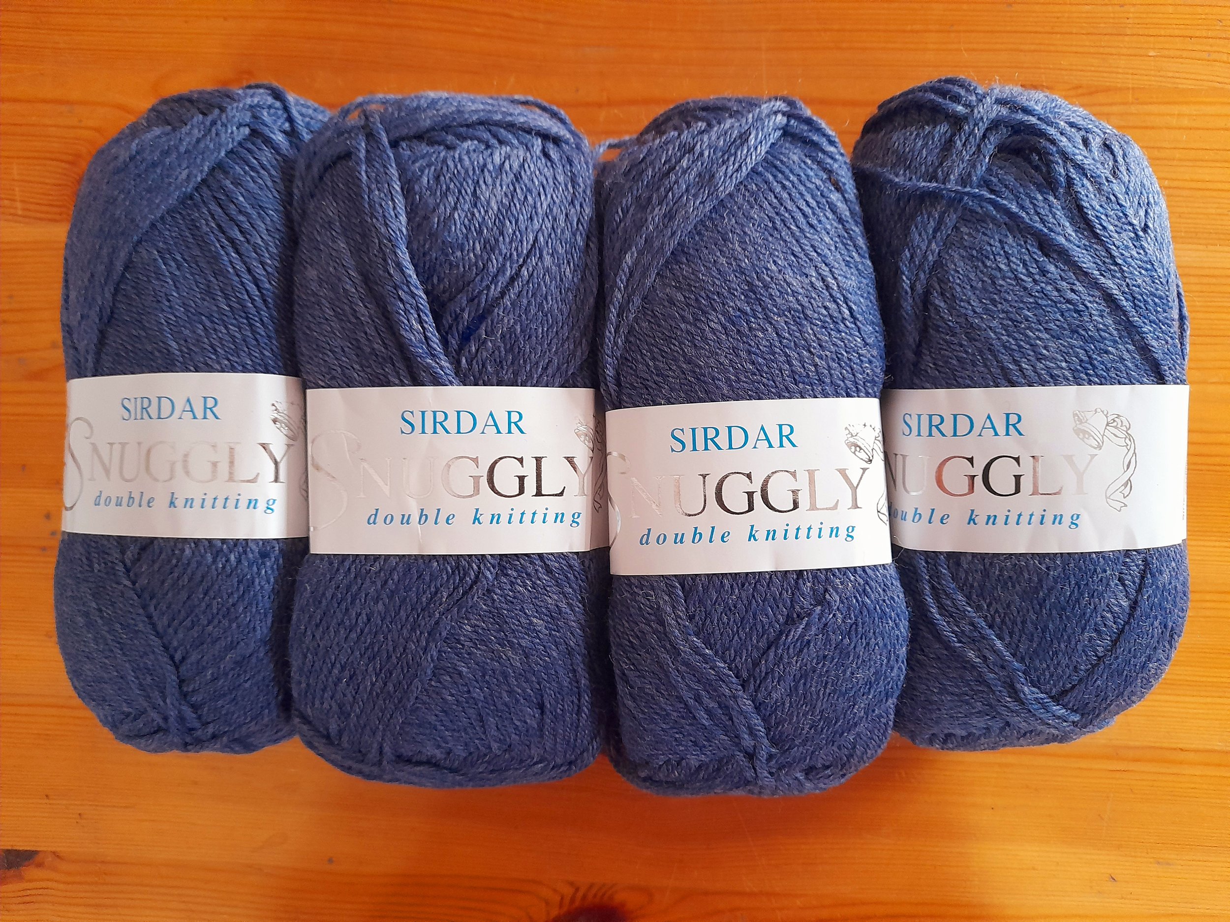 Sirdar Snuggly Baby DK double knit in Indigo Mix 200g