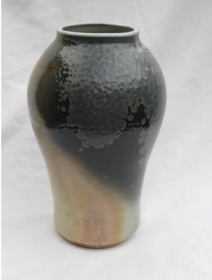 wood fired vase