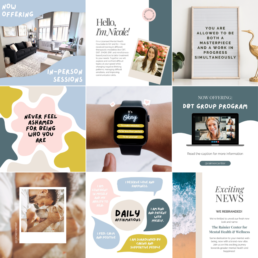 Social Media Grid Plan