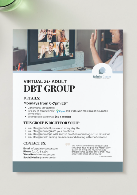Group Therapy Flyer