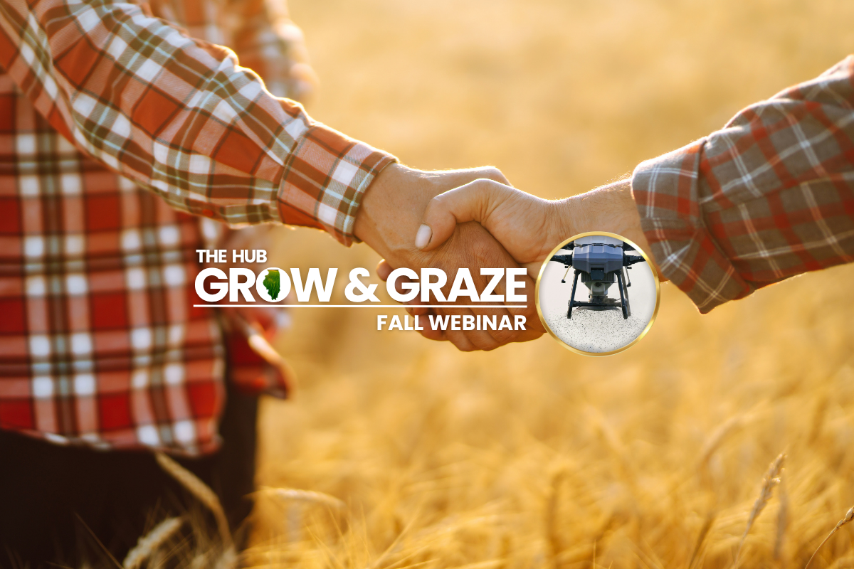 Using Drones to Interseed Cover Crops This Fall