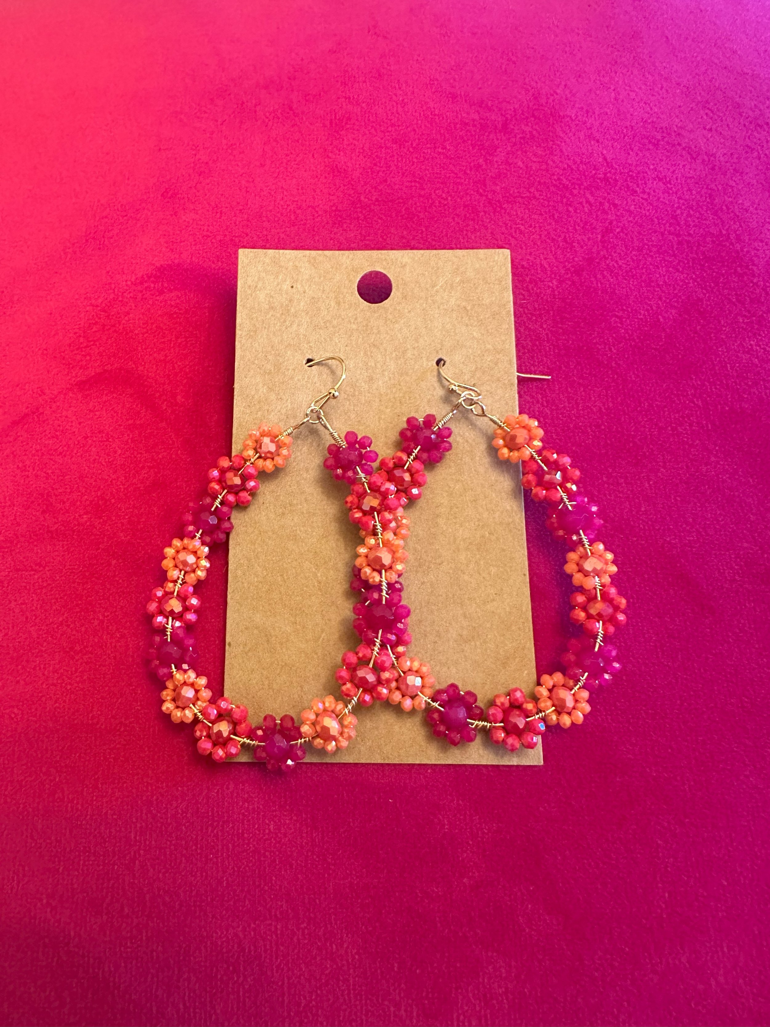 Fiesta Bloom Hoops (2 Colors)