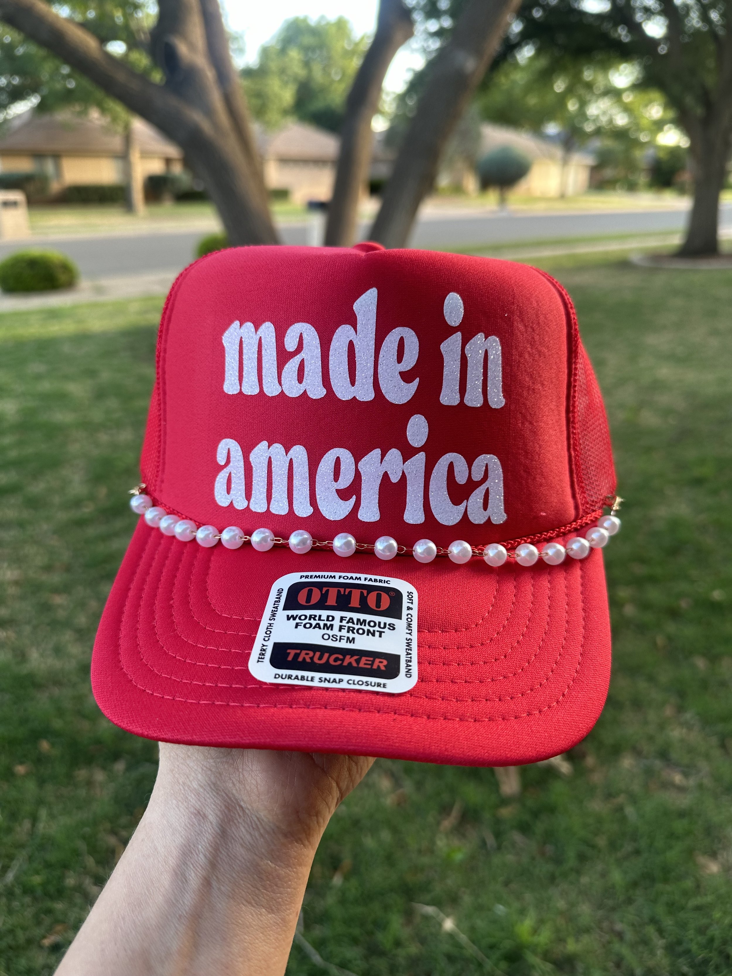 American Pearl Trucker Hat