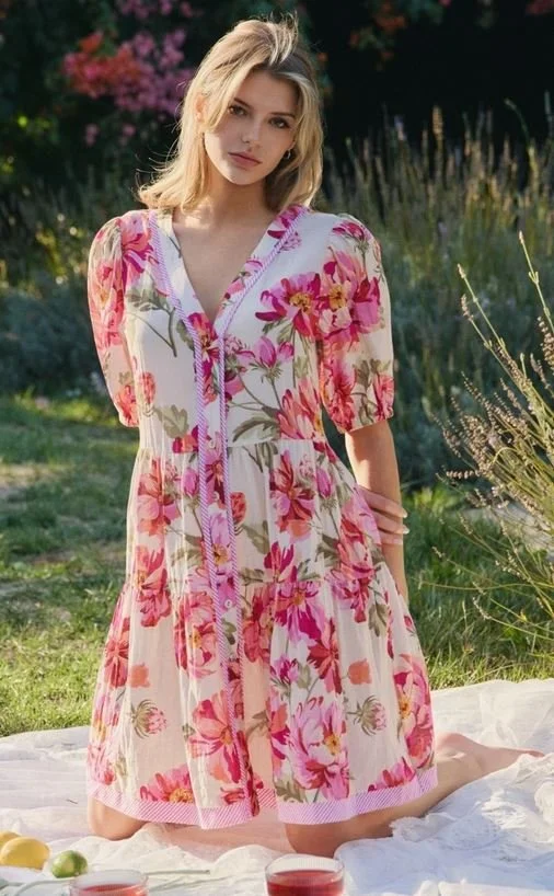 Floral Serenity Dress