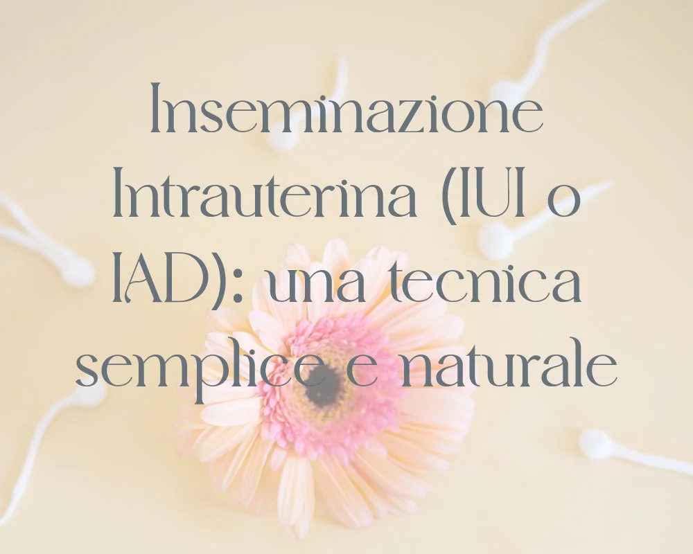 Inseminazione Intrauterina (IUI o IAD): una tecnica semplice e naturale
