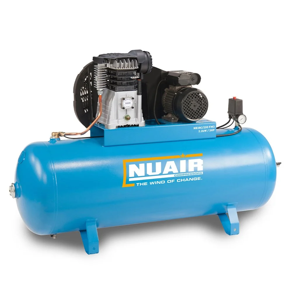 NUAIR NB3800B-PRO/200 FM3 Belt Driven Air Compressor