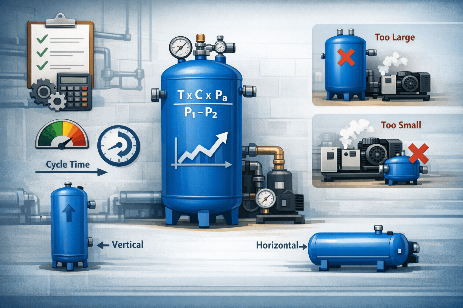 Sizing an ERP Air Receiver Made Simple