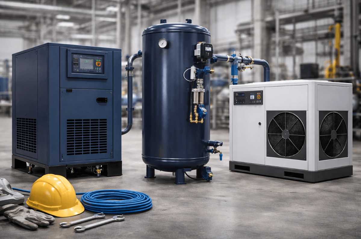 Complete Guide to Industrial Compressed Air Systems